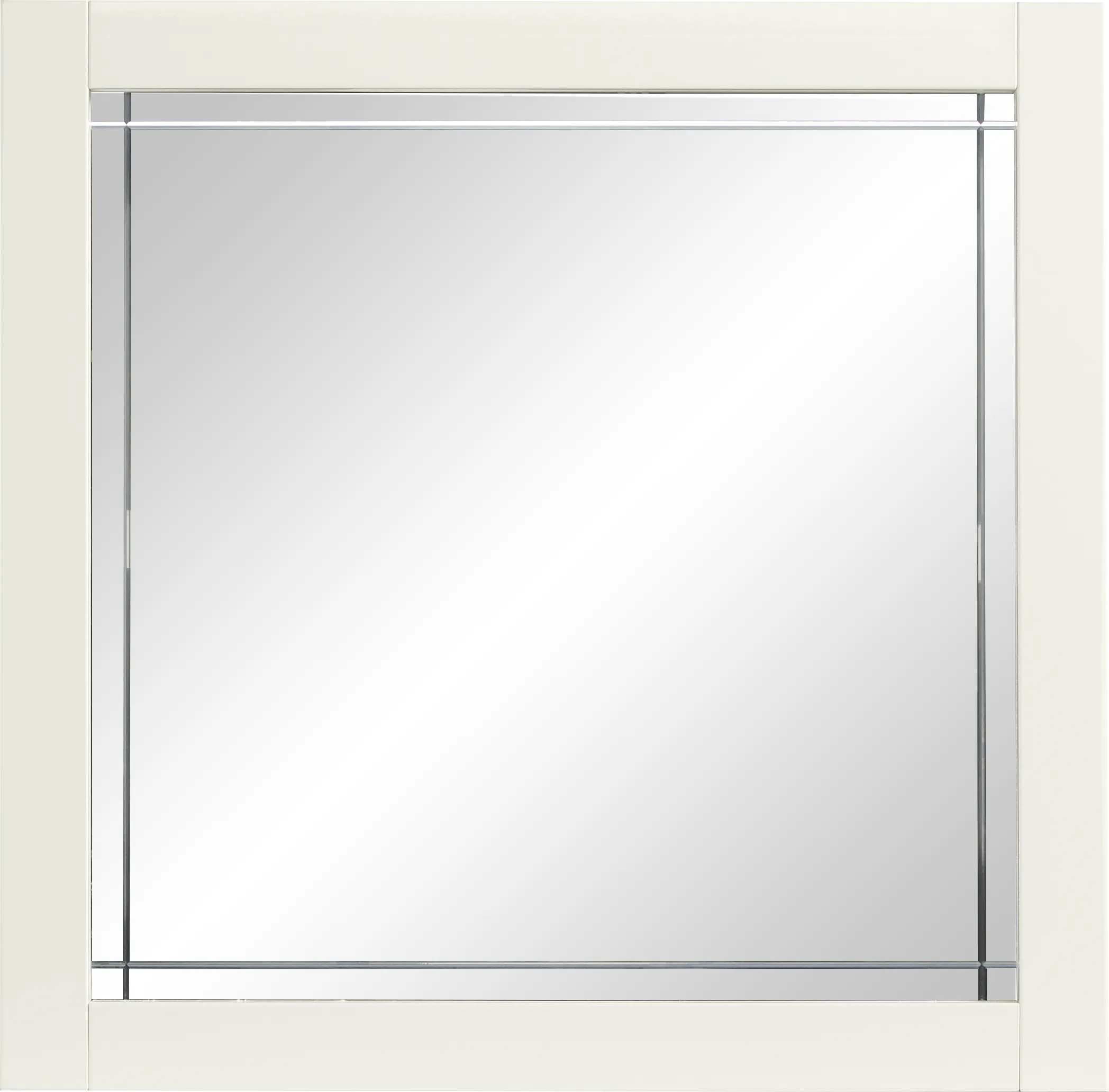 Auralight White 5 Pc Queen Panel Bedroom - Thumbnail - Image 14