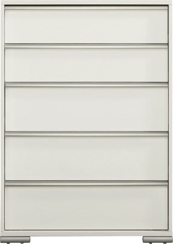 Auralight White Drawer Chest