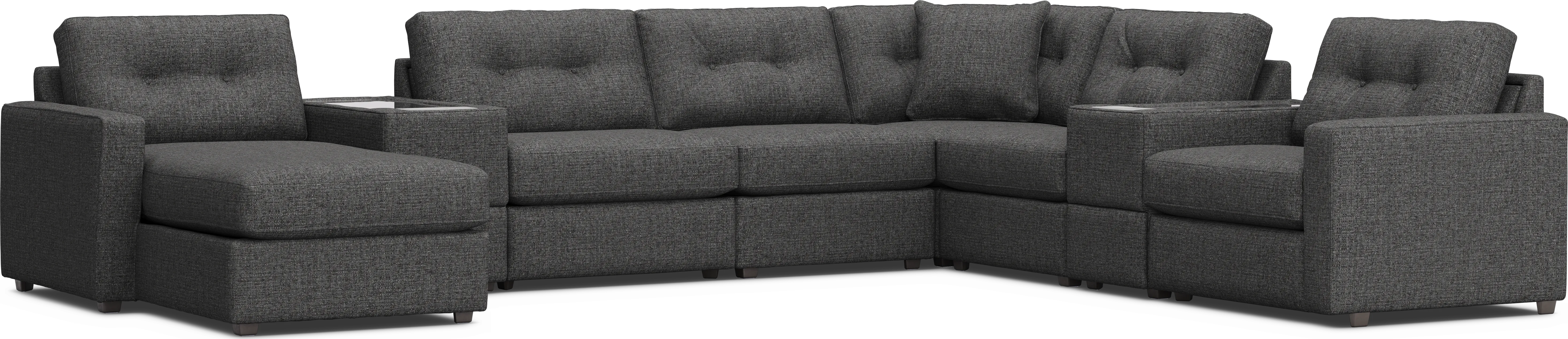 Granite 8 Pc ModularOne with Media Consoles - Thumbnail - Image 1