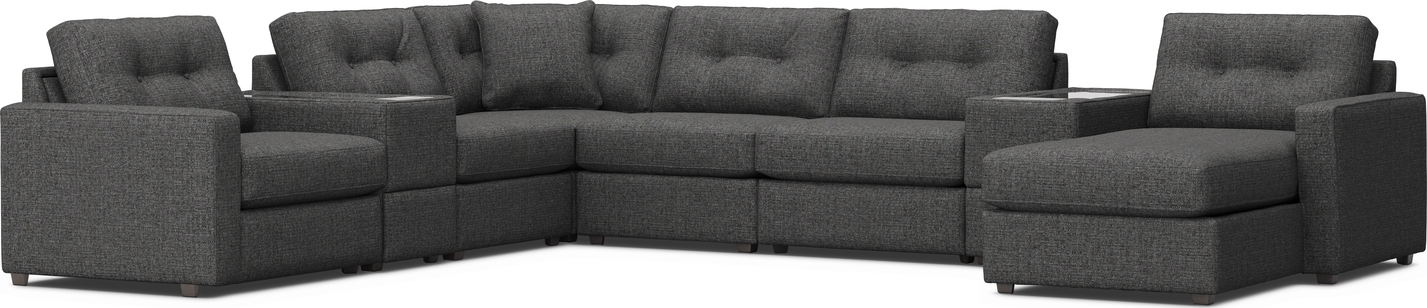 Granite 8 Pc ModularOne with Media Consoles - Thumbnail - Image 1