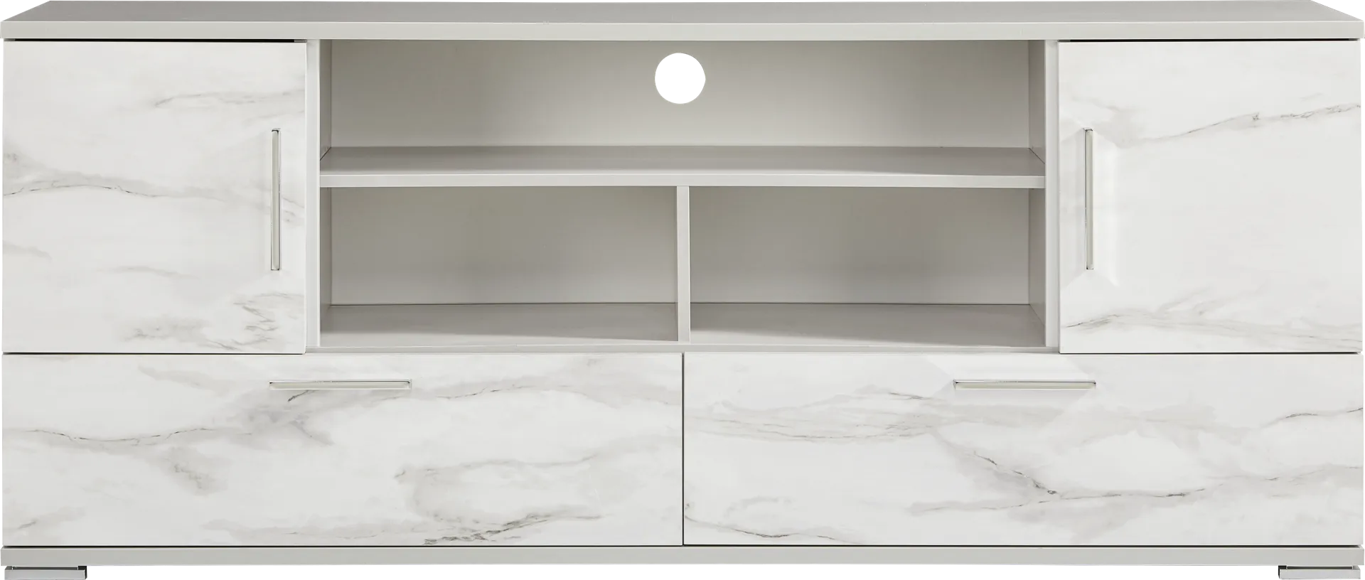 Beatrice Gray 78 in. Console - Image 1