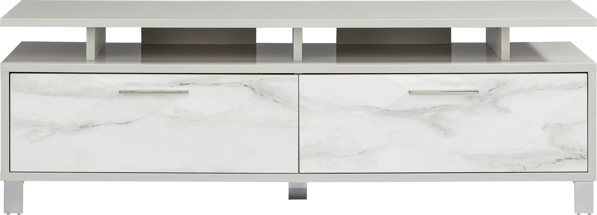 Beatrice Gray 70 in. Low Console