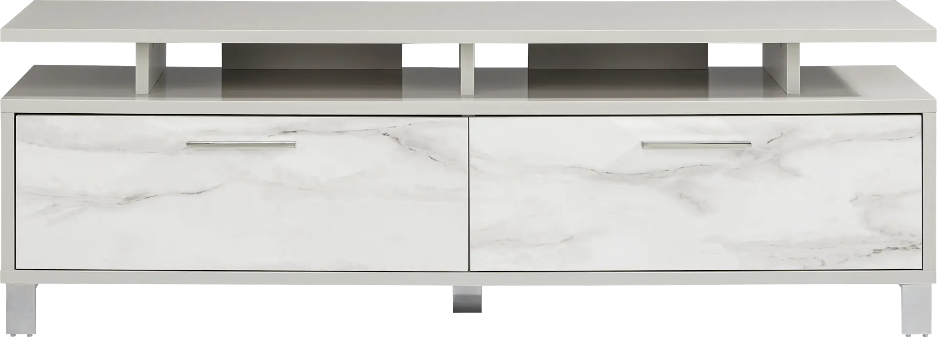 Beatrice Gray 70 in. Low Console