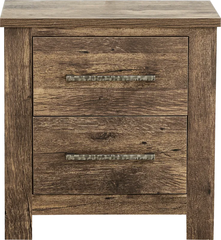 Glen Oaks Brown Nightstand