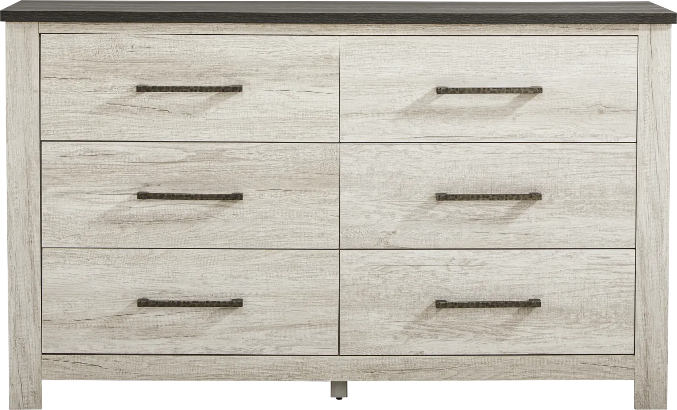 Glen Oaks White Dresser