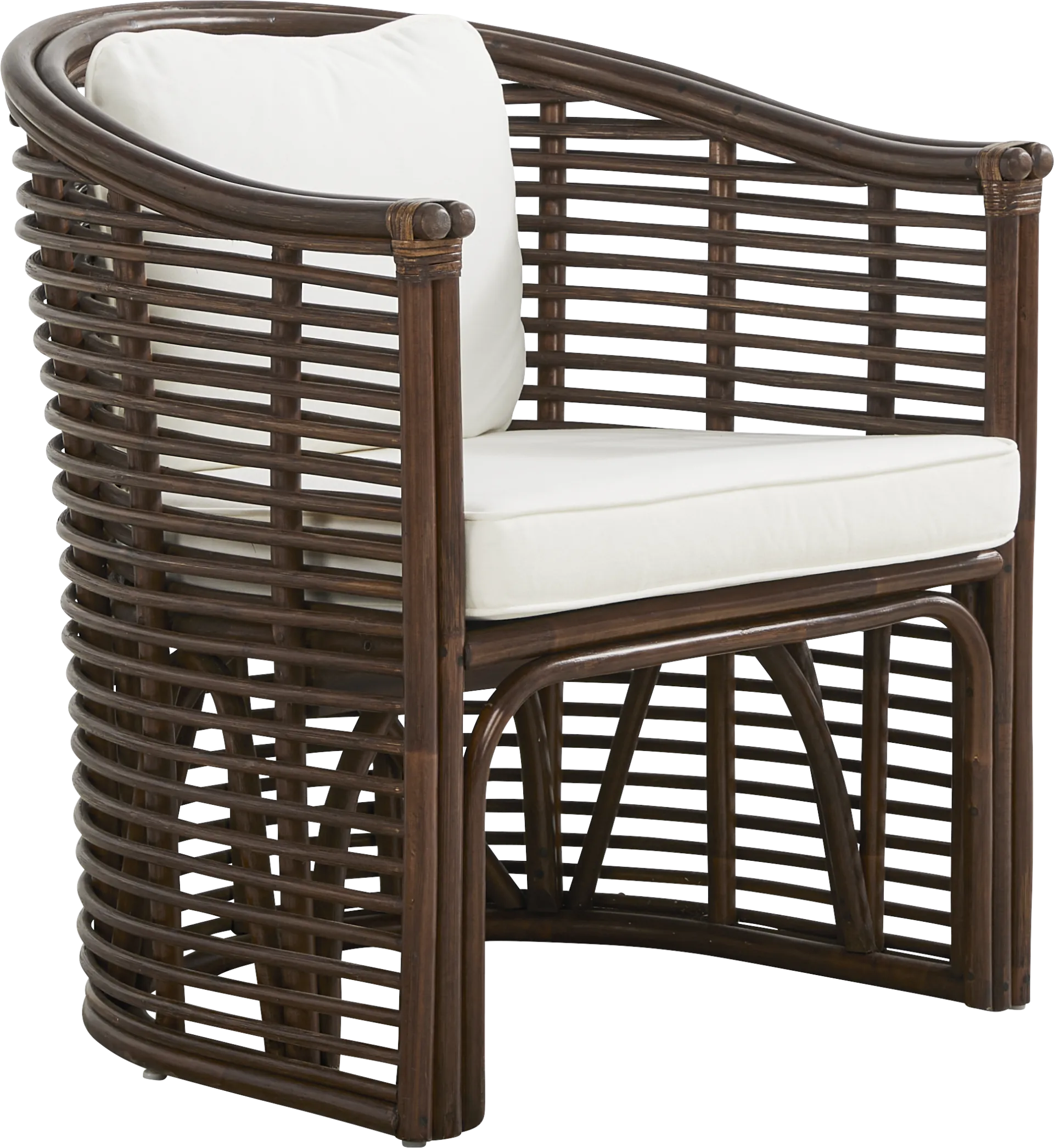 Ferron Brown Chair - Image 1