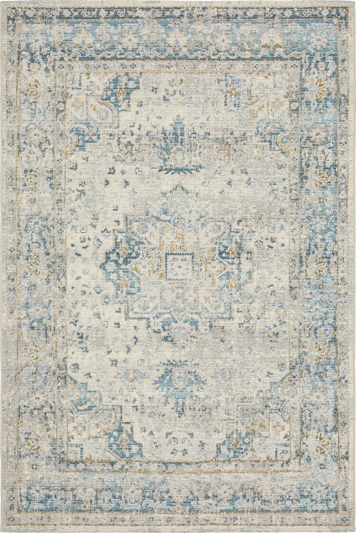 Azure Mist Blue Outdoor Rug | Rooms to Go