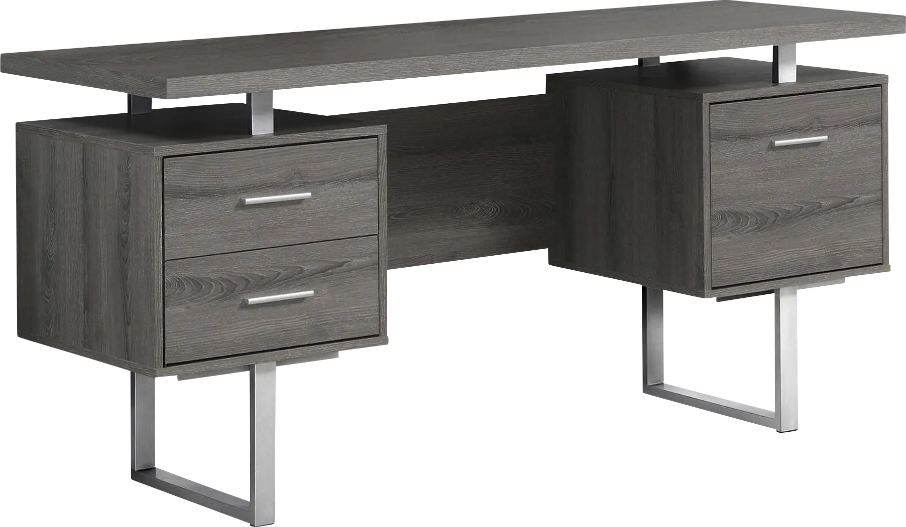 Flowerwheels Brown Desk