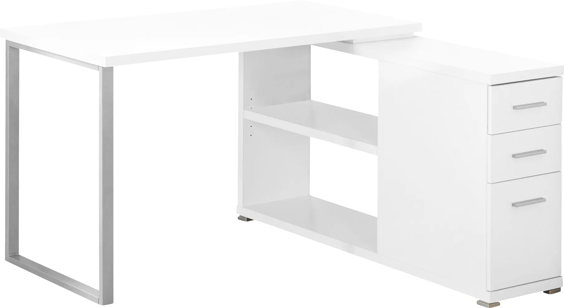 Vermilion White Desk - Thumbnail - Image 1