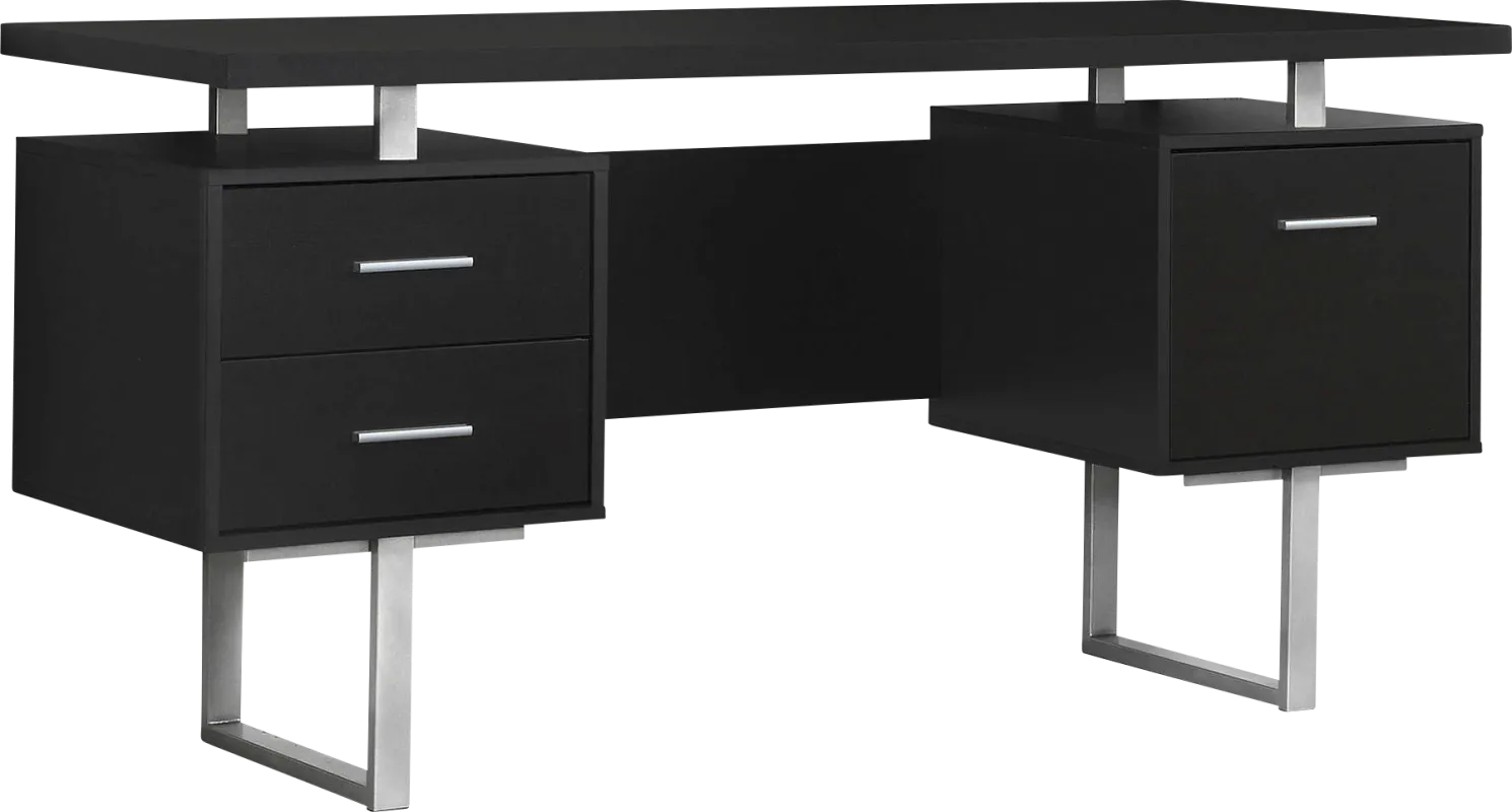Flowerwheels Espresso Desk