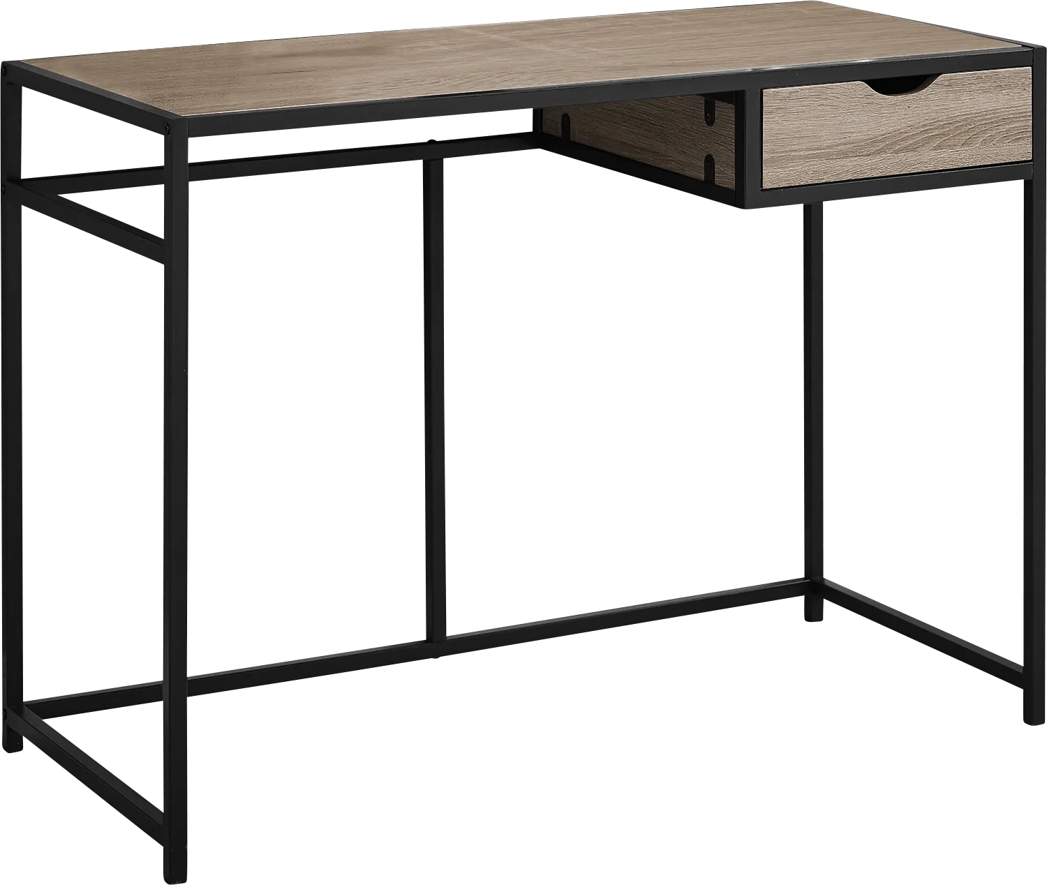Mazelife Taupe Desk - Thumbnail - Image 1