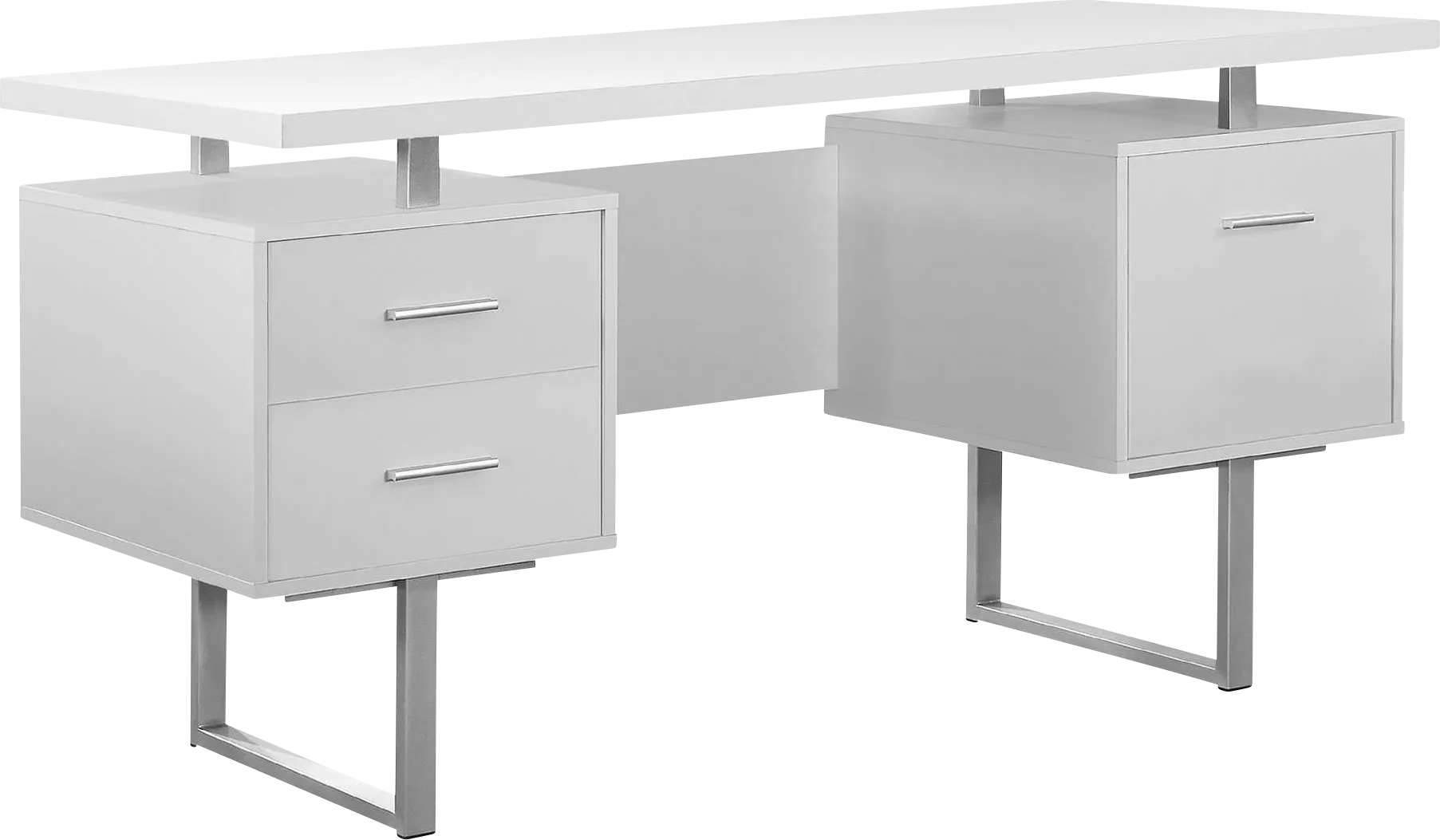 Flowerwheels White Desk - Image 1