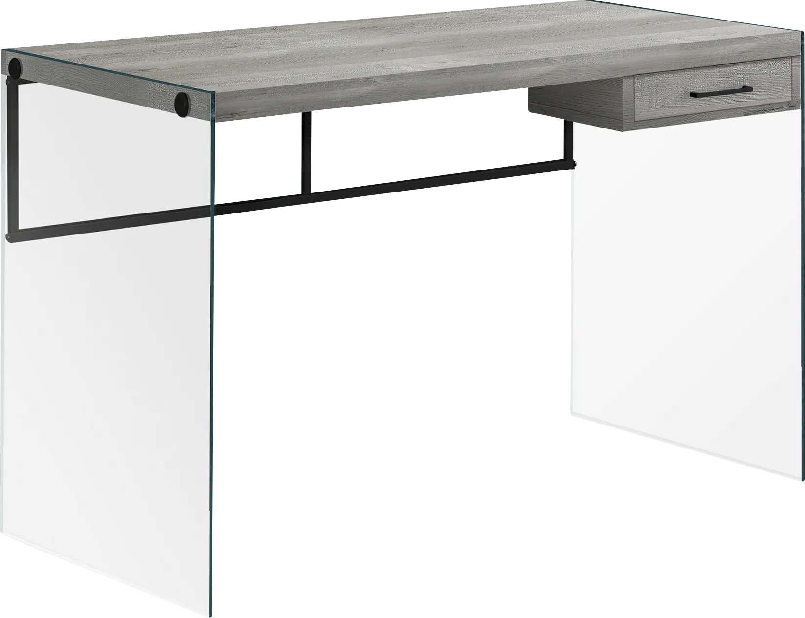 Trayhead Gray Desk - Image 1