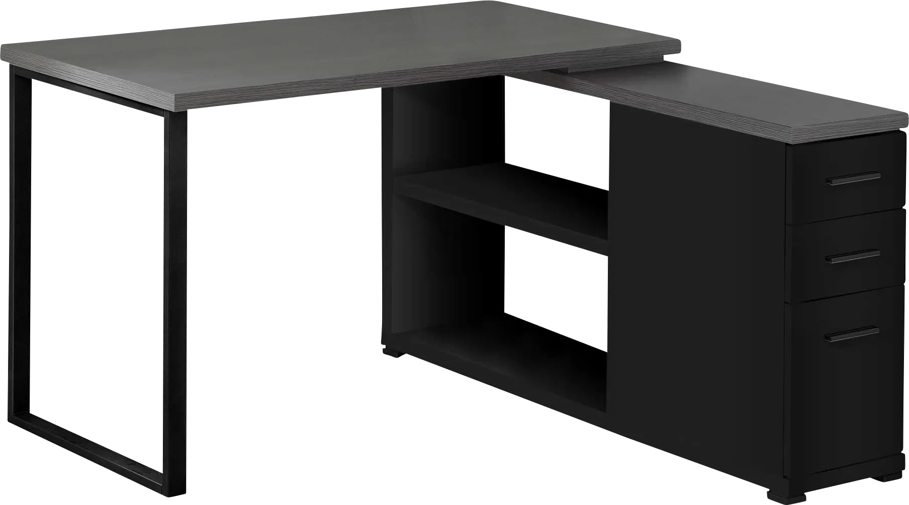 Rosraine Black Desk - Thumbnail - Image 1