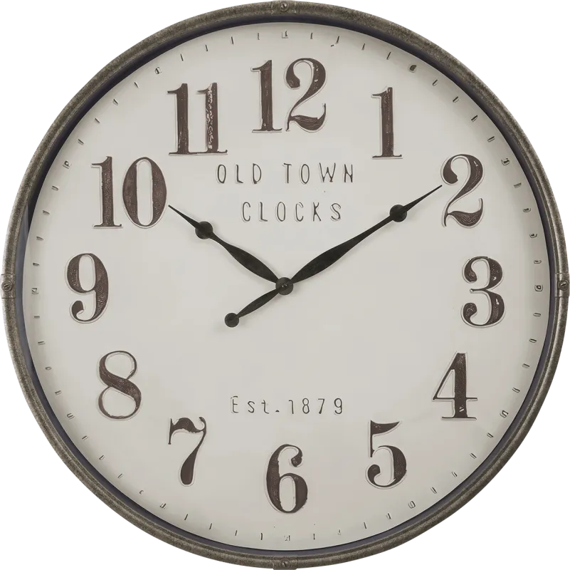 Herbnite Brown Clock