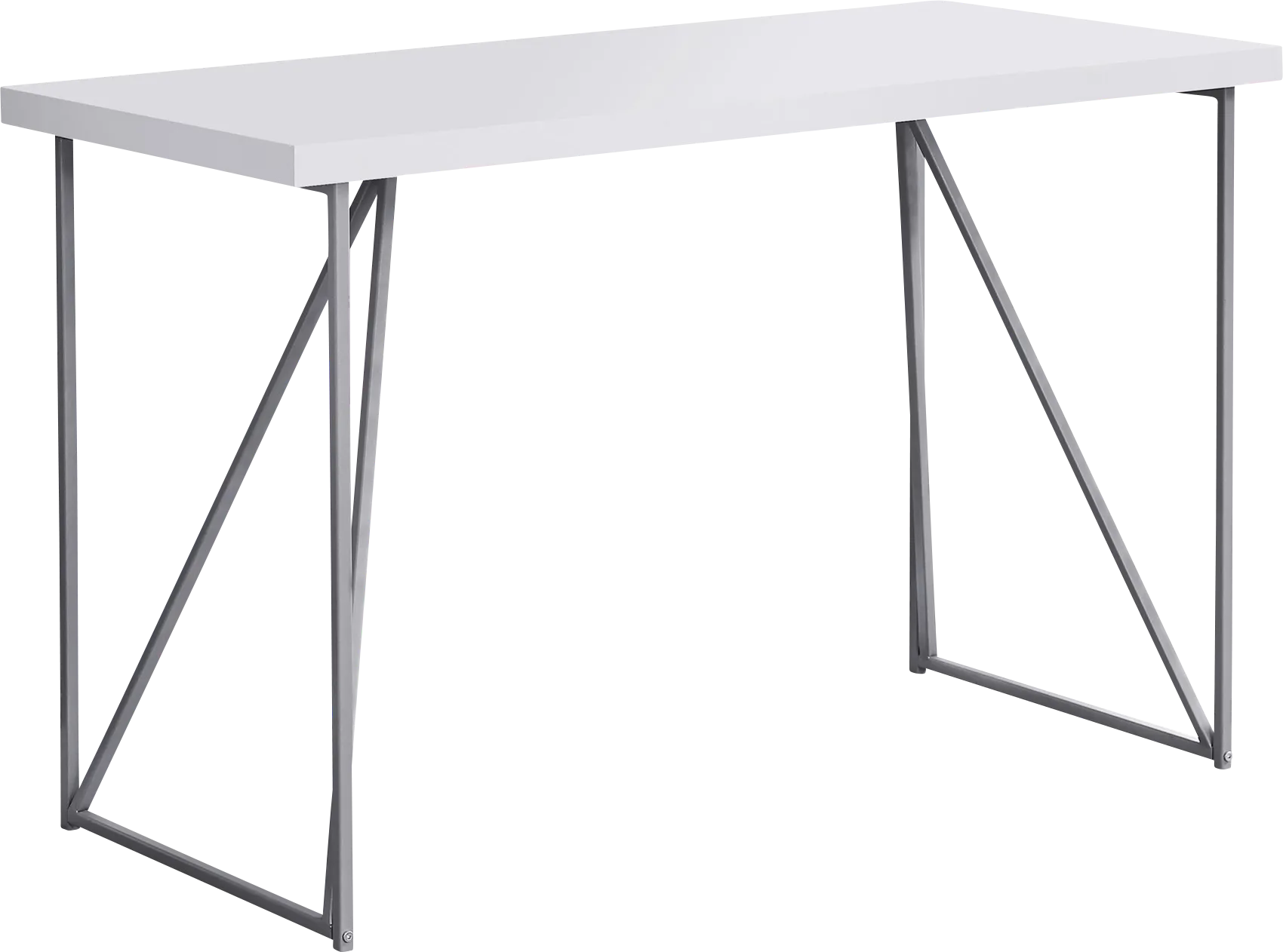 Kirksano White Desk - Thumbnail - Image 1