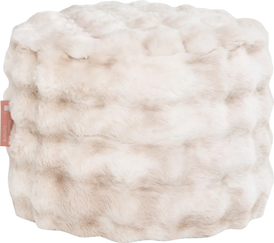 Raone Phantom Cream Ottoman