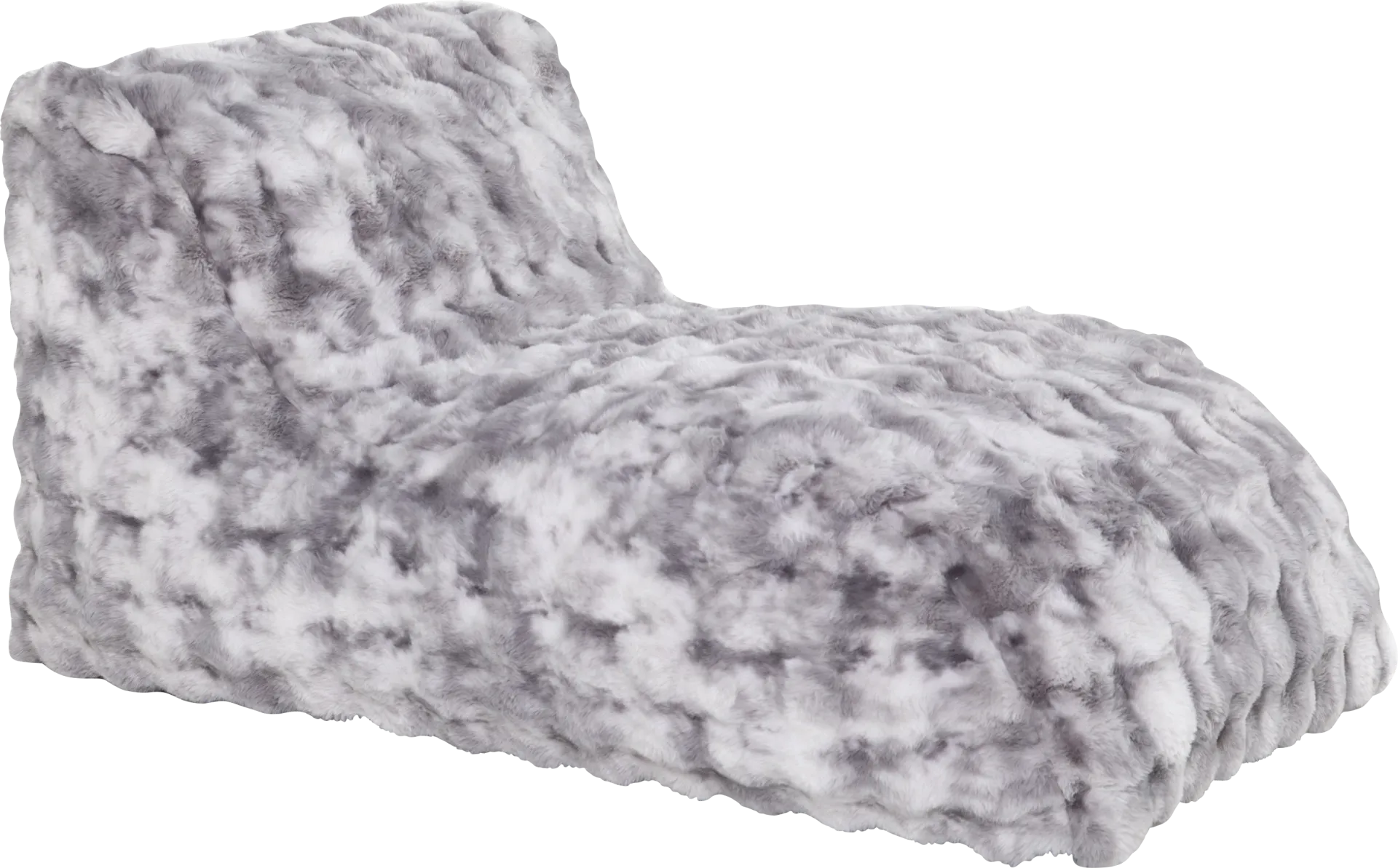 Relaxer Gray Bean Bag Lounger - Image 1
