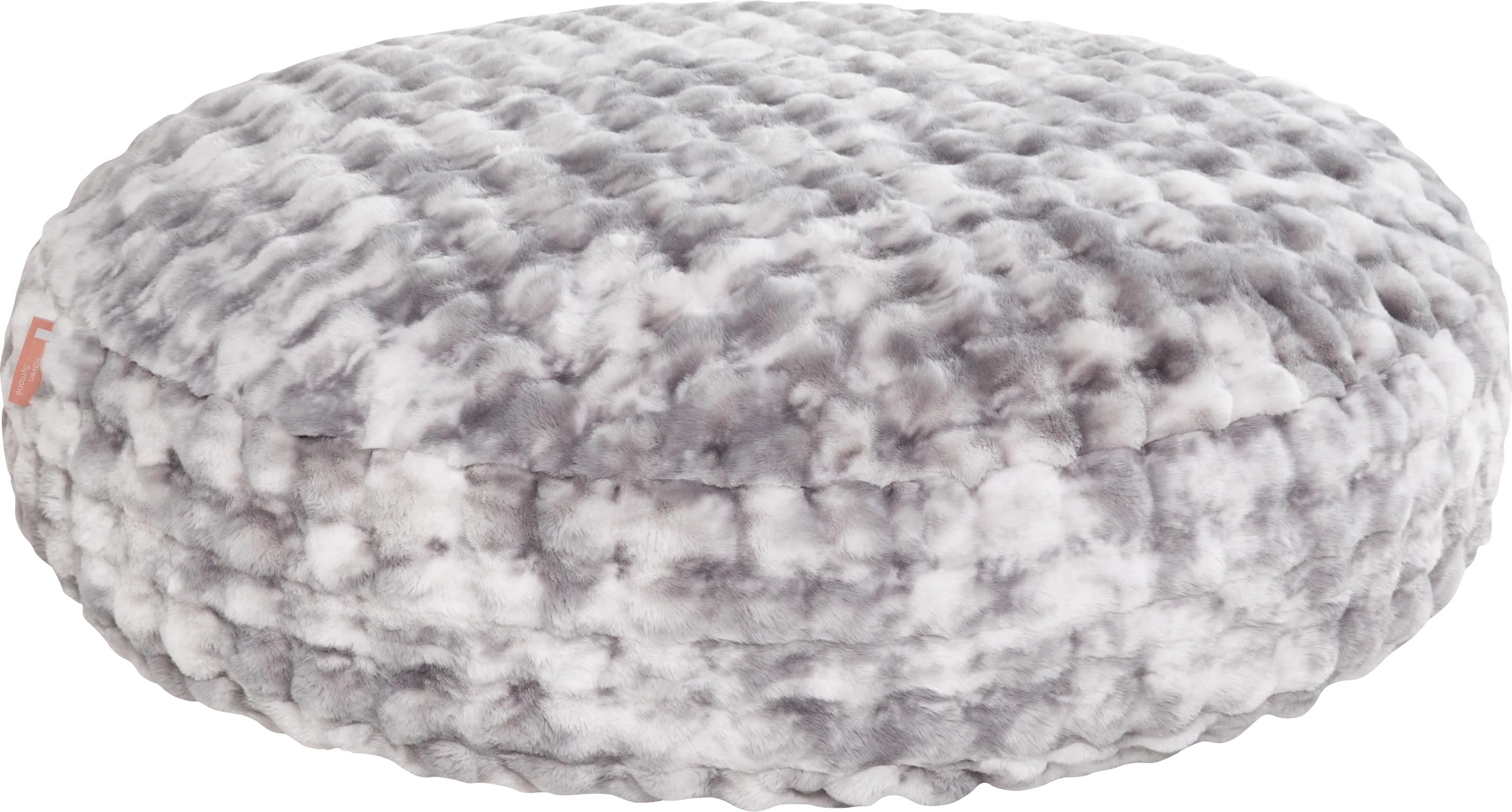 Big Snuggler Gray Bean Bag Lounger - Thumbnail - Image 1