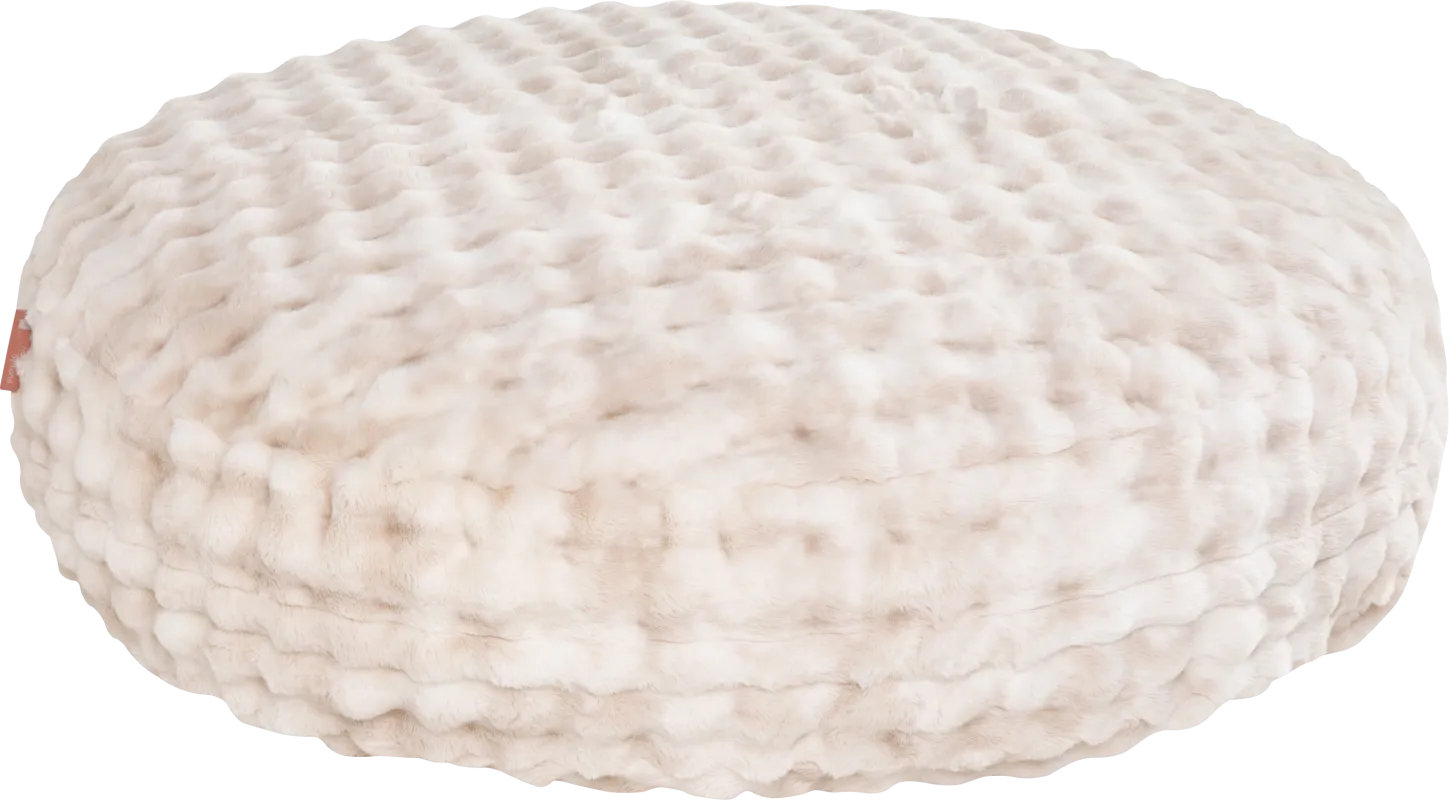 Big Snuggler Cream Bean Bag Lounger