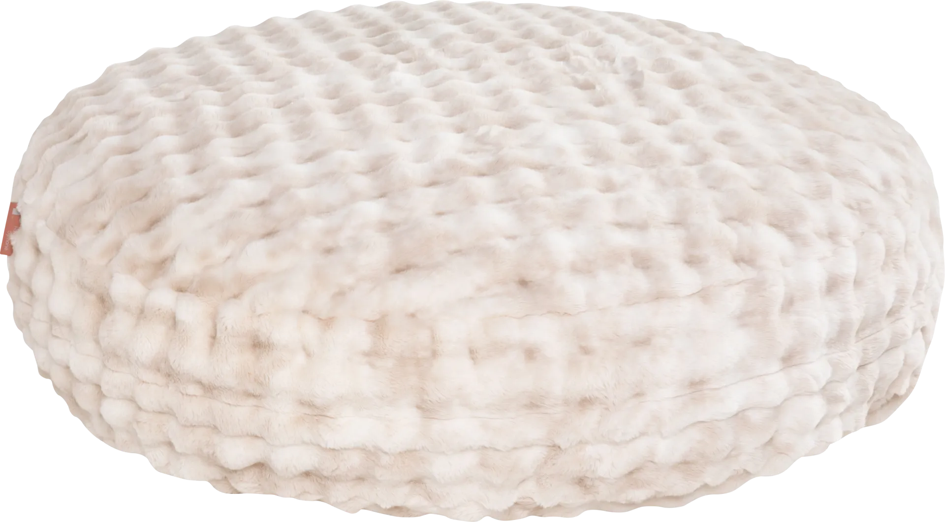 Big Snuggler Cream Bean Bag Lounger - Image 1