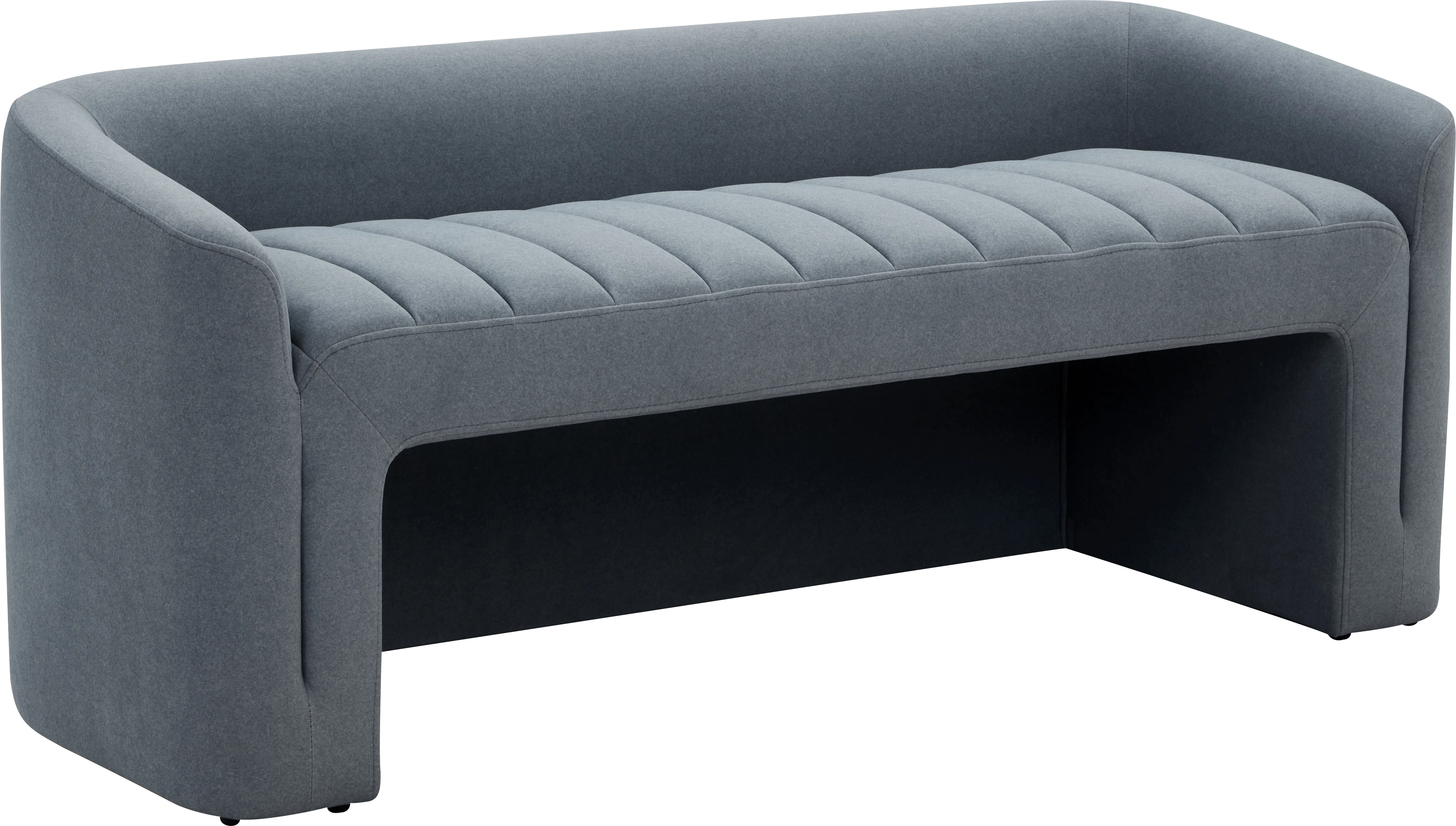 Draper Blue Accent Bench - Image 1