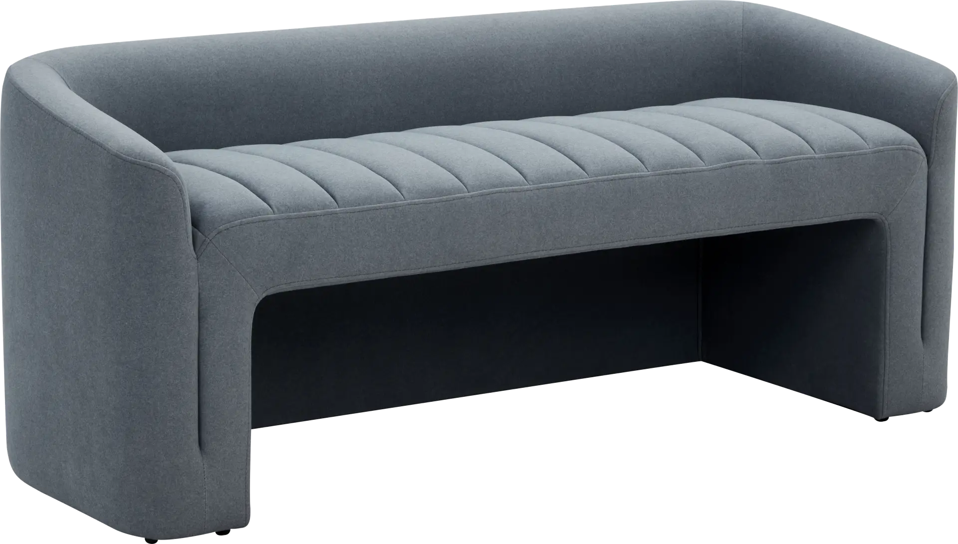 Draper Blue Accent Bench