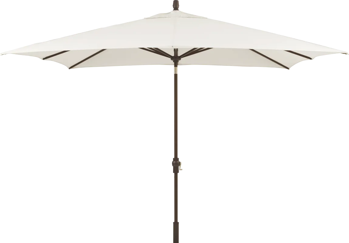 Seaport 8 x 10 Rectangle Natural Outdoor Umbrella