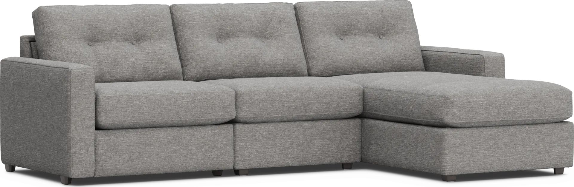 Gray 3 Pc ModularOne - Image 1