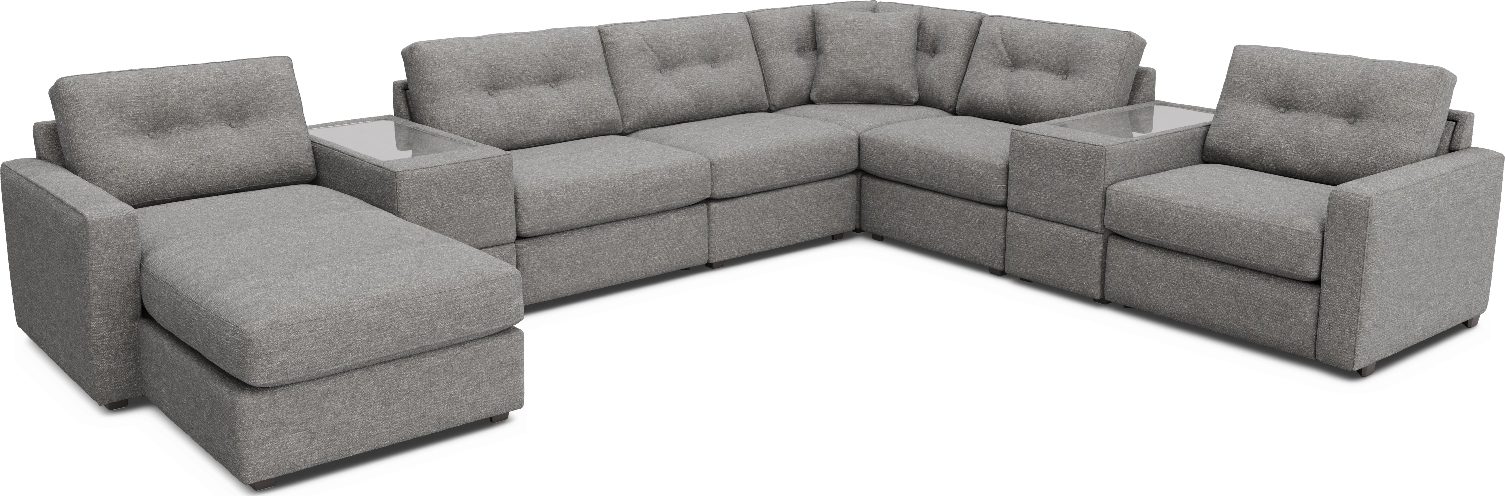 Gray 8 Pc ModularOne - Thumbnail - Image 1