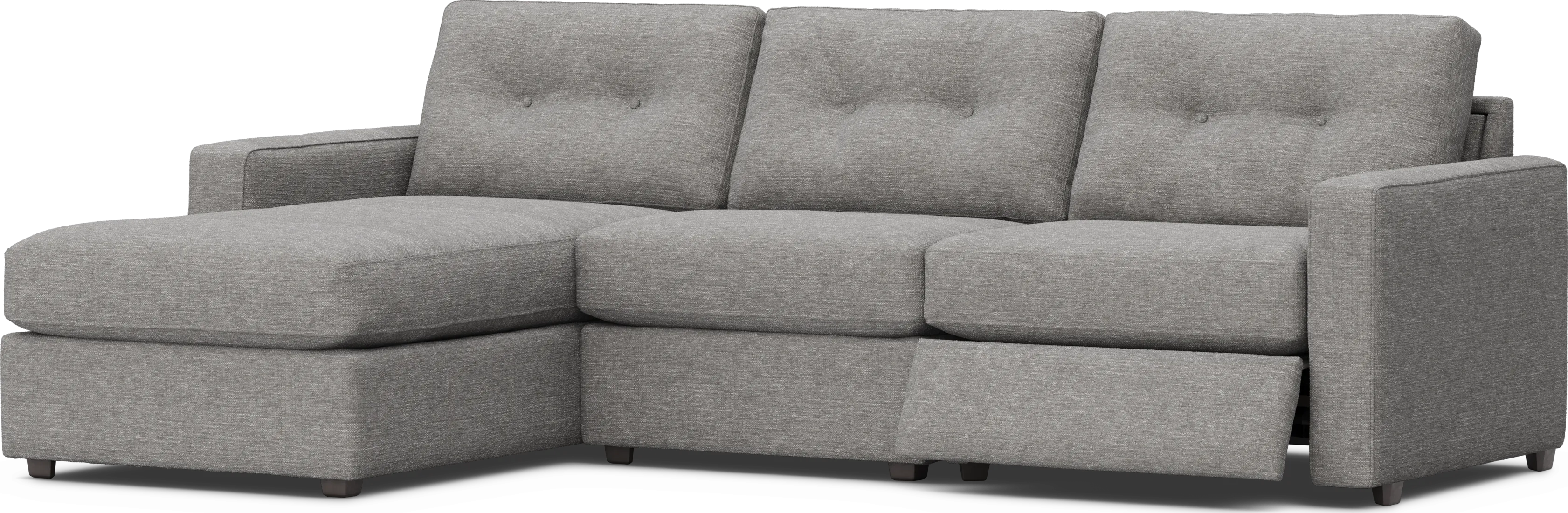 Gray 3 Pc Power Reclining ModularOne - Thumbnail - Image 1