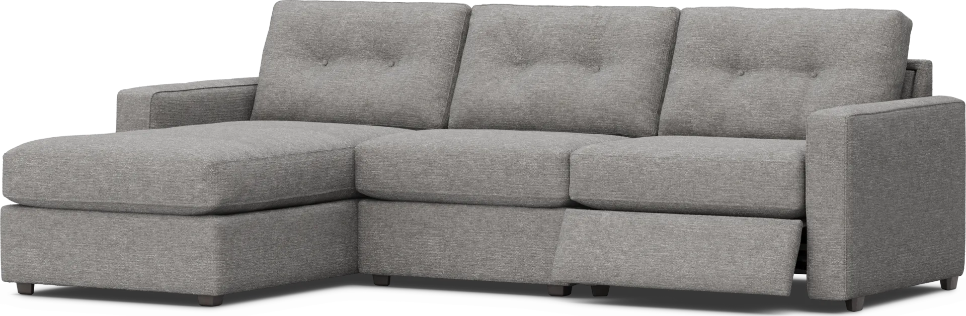 Gray 3 Pc Power Reclining ModularOne - Image 1
