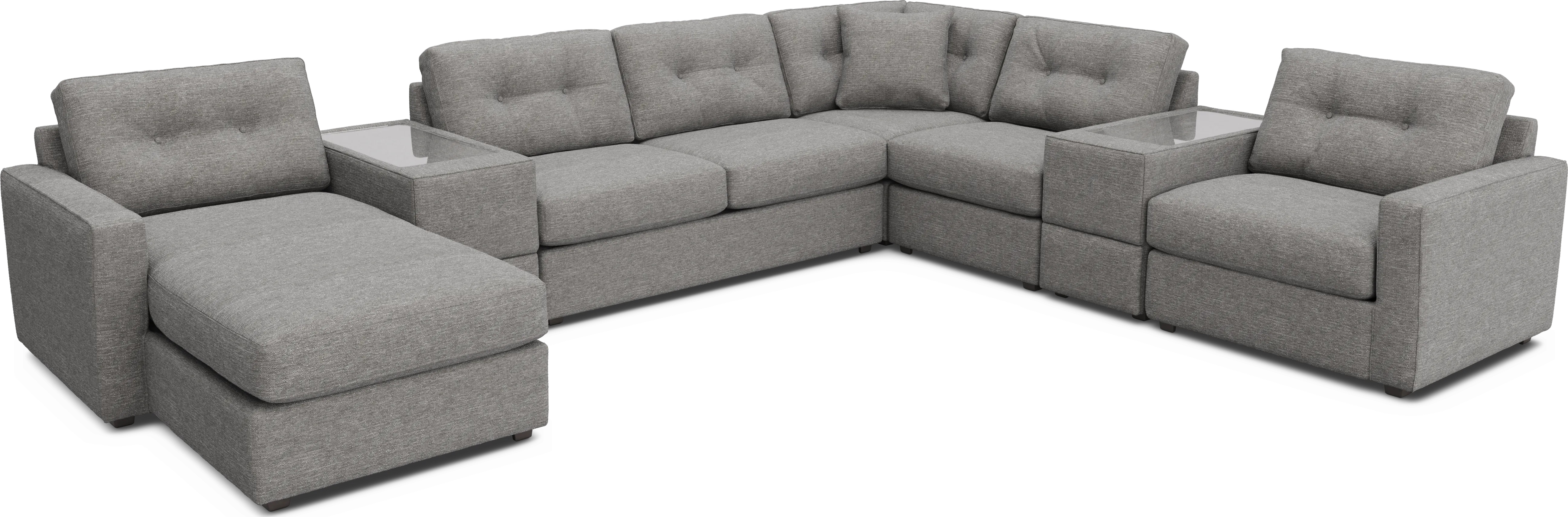 Gray 7 Pc ModularOne Sleeper - Thumbnail - Image 1