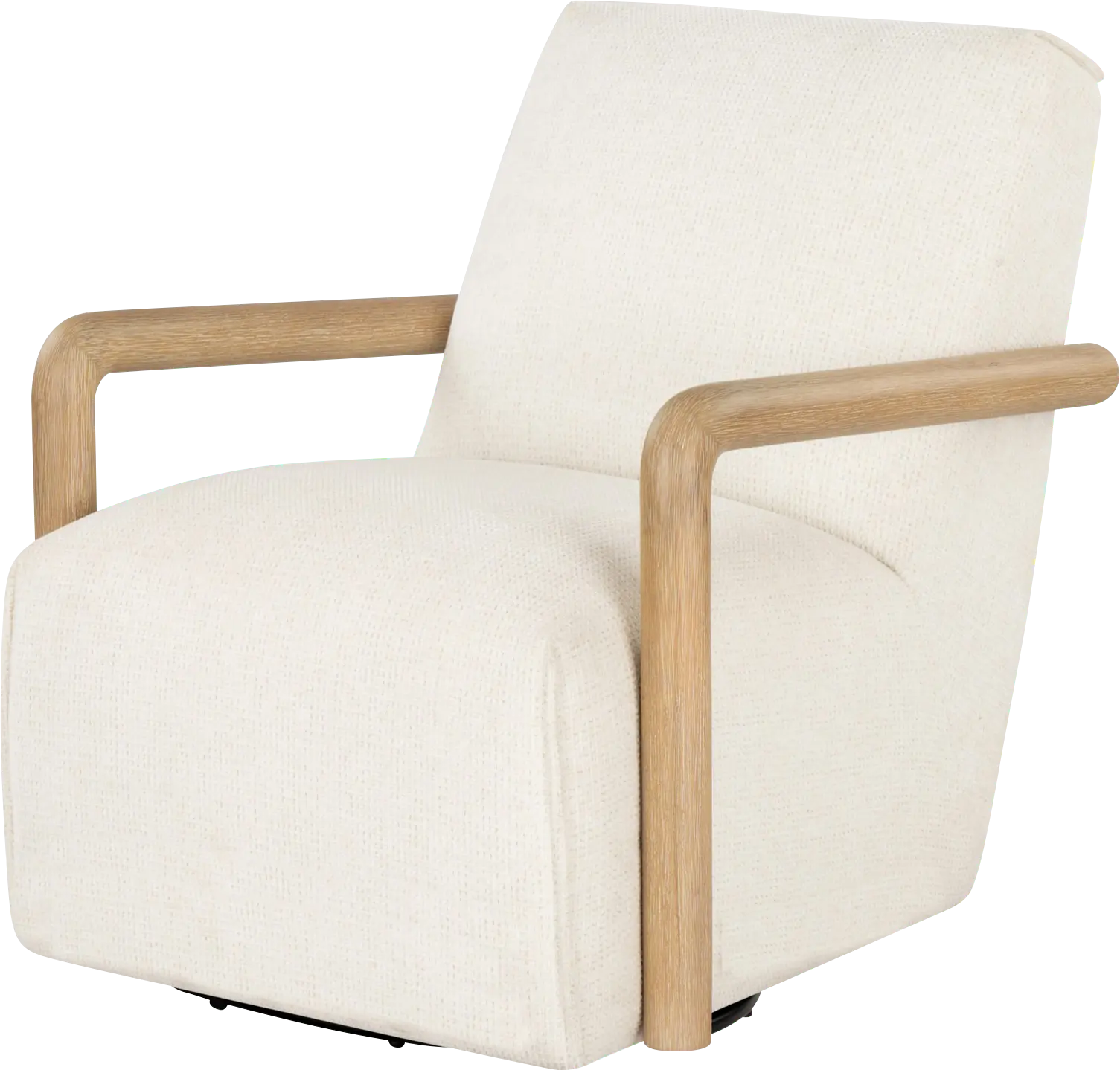 Bria Ivory Swivel Chair