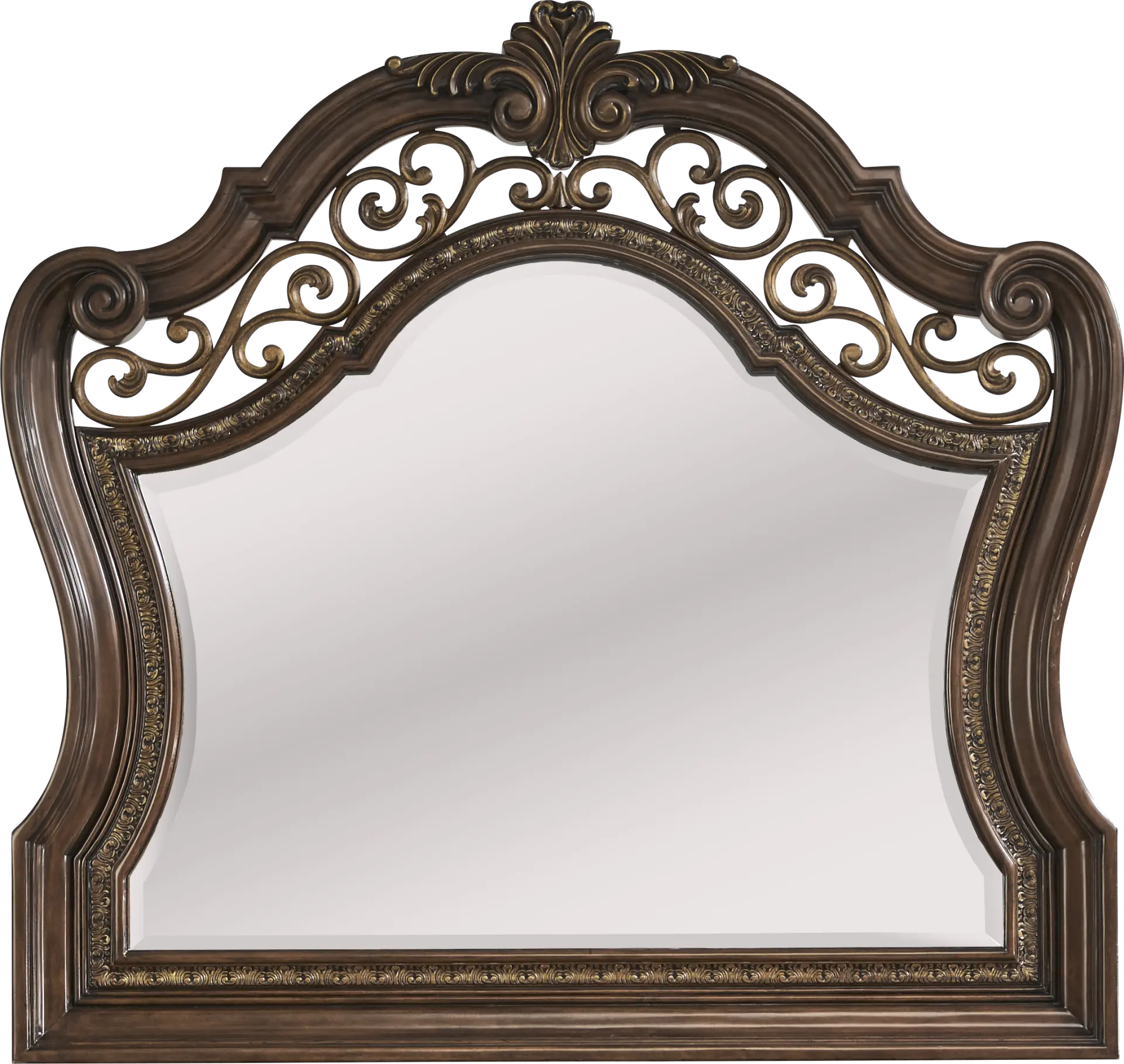 Yorkshire Manor Brown Mirror