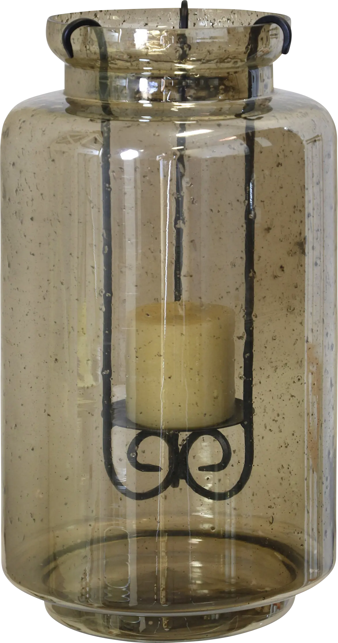 Eslan Gray Candle Holder
