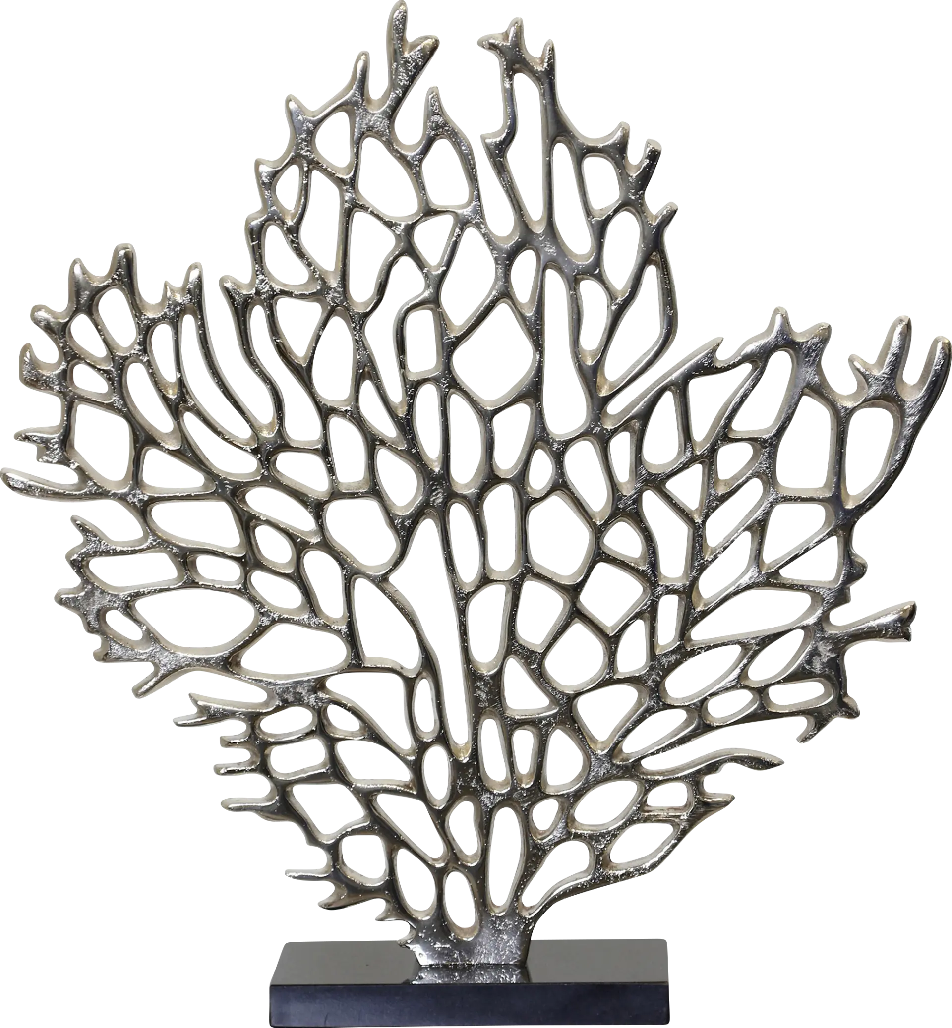 Coural Silver Sculpture