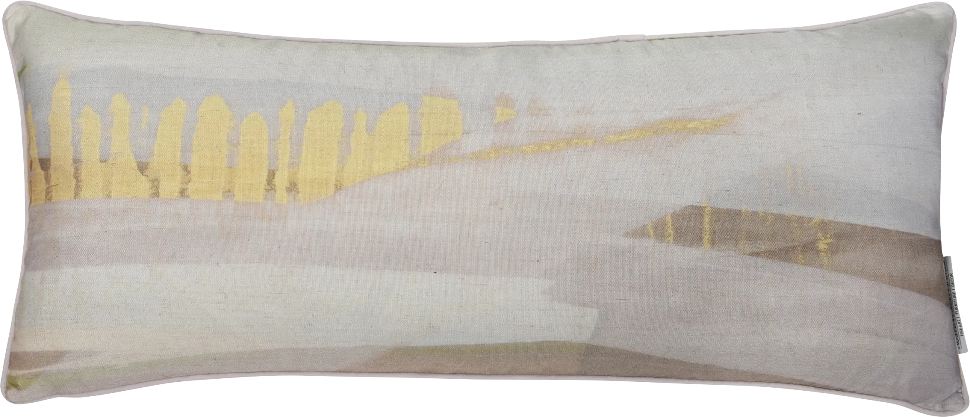 Chaupin Yellow Lumbar Pillow - Image 1