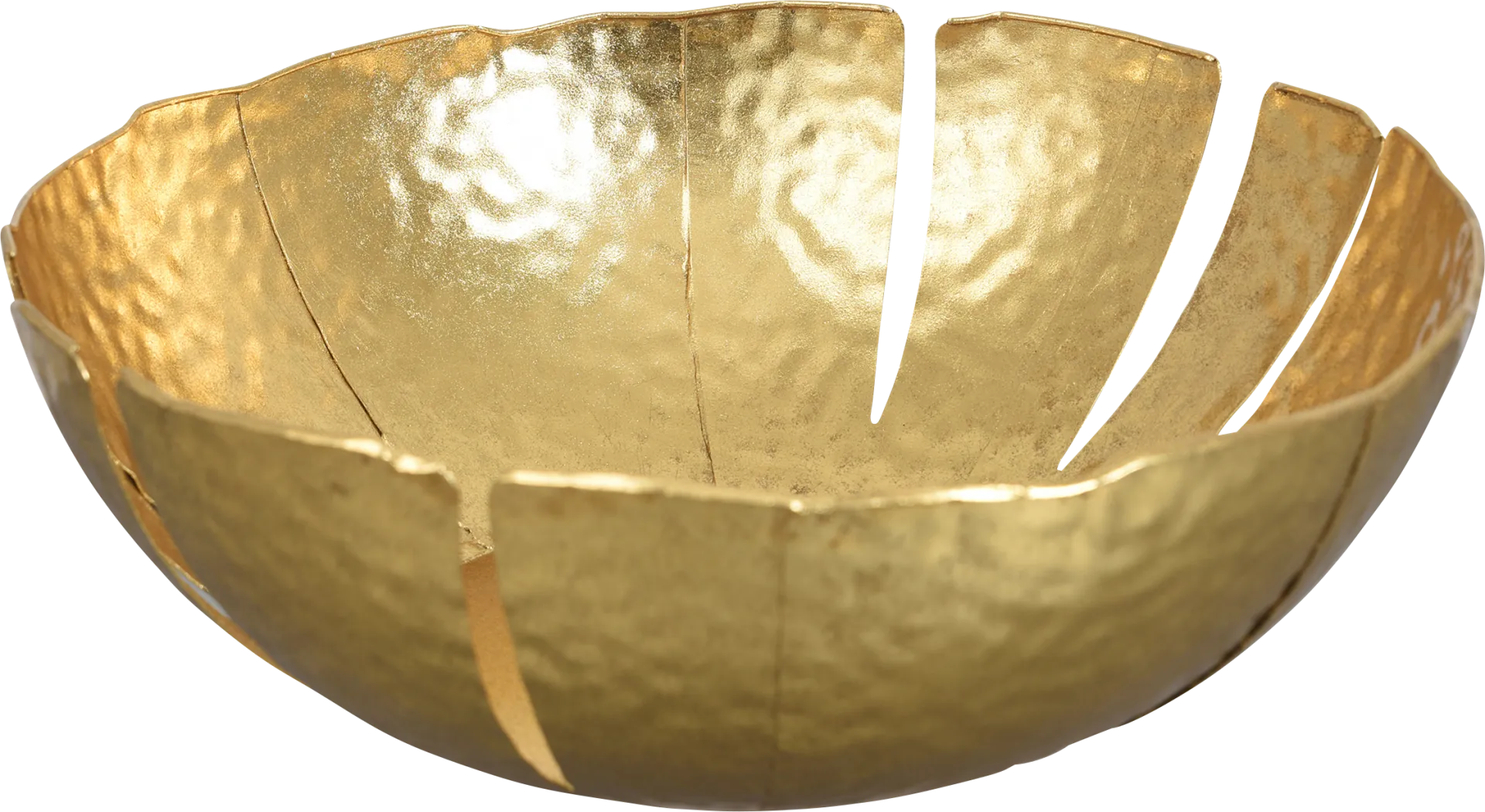 Floural Gold Bowl - Image 1