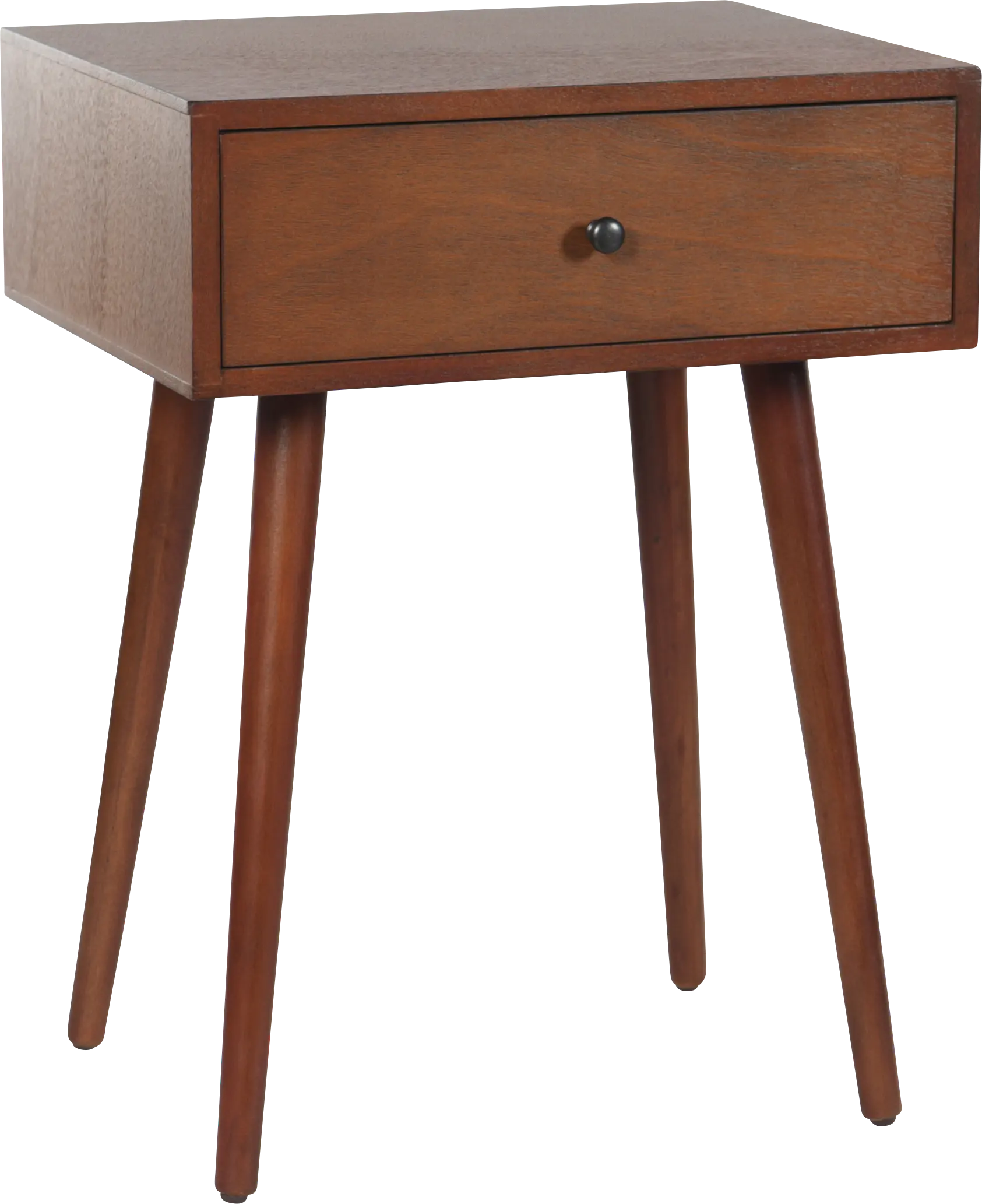 Aslam Brown End Table