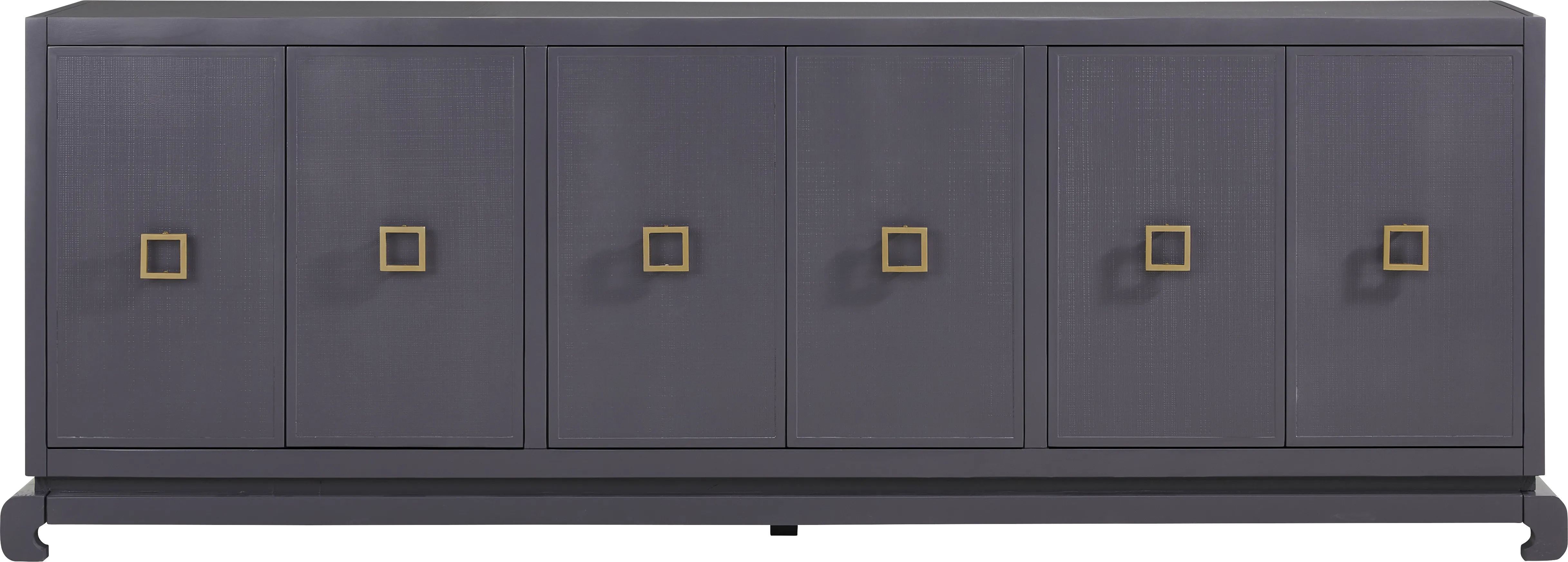 Ming Periwinkle 6-Door Credenza - Thumbnail - Image 1
