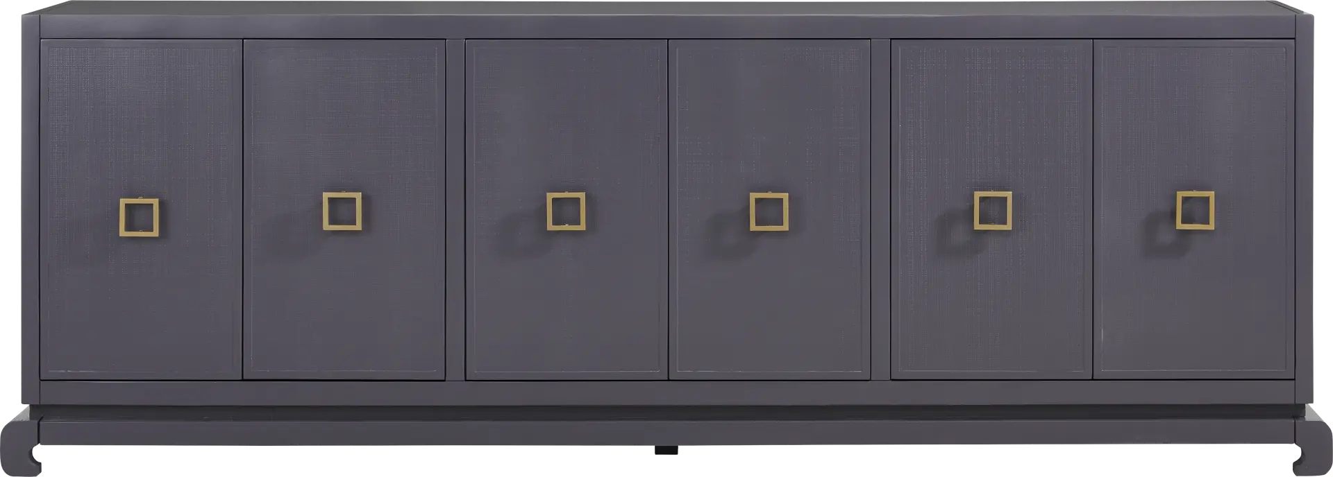 Ming Periwinkle 6-Door Credenza