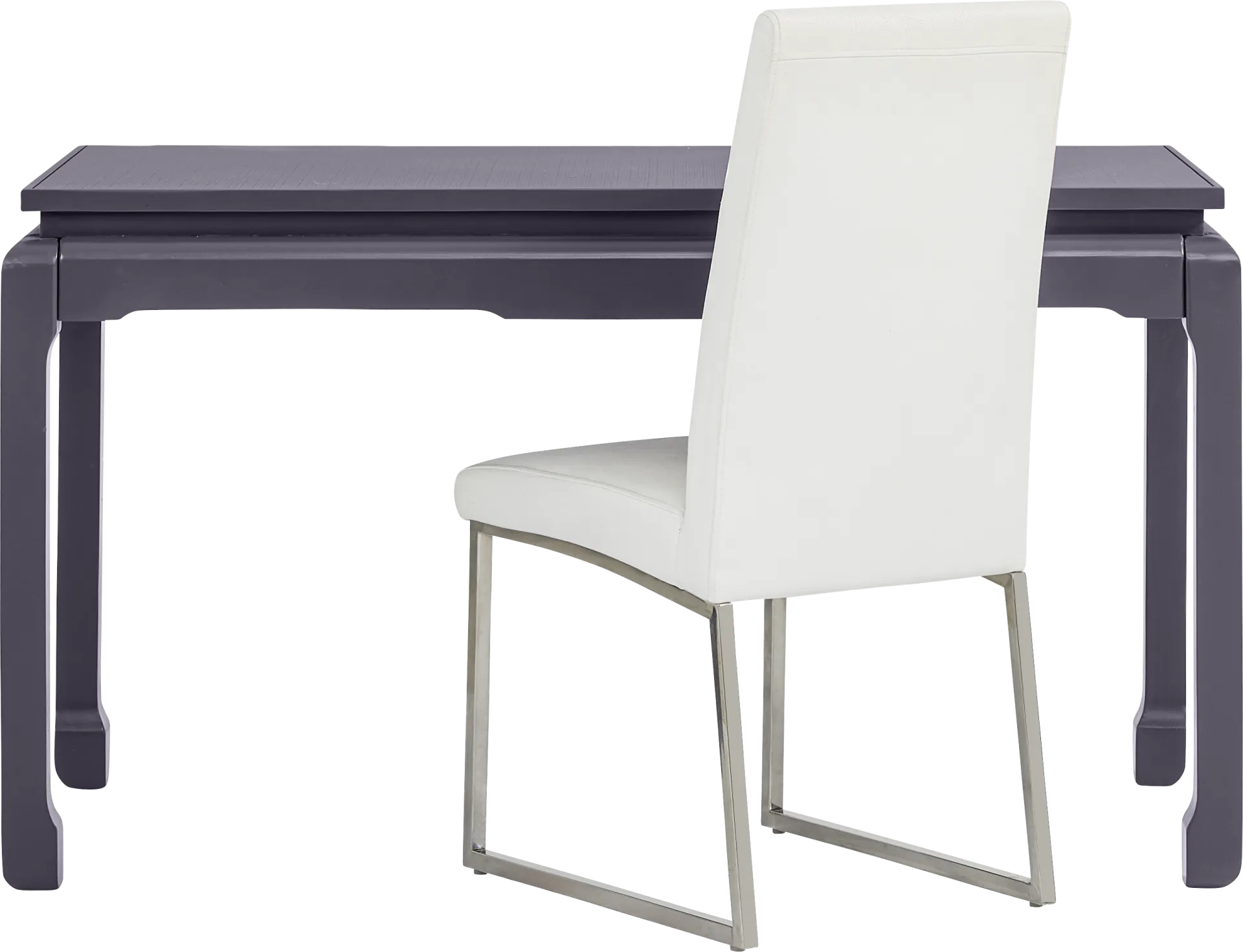 Ming Periwinkle Desk and Chair - Image 1