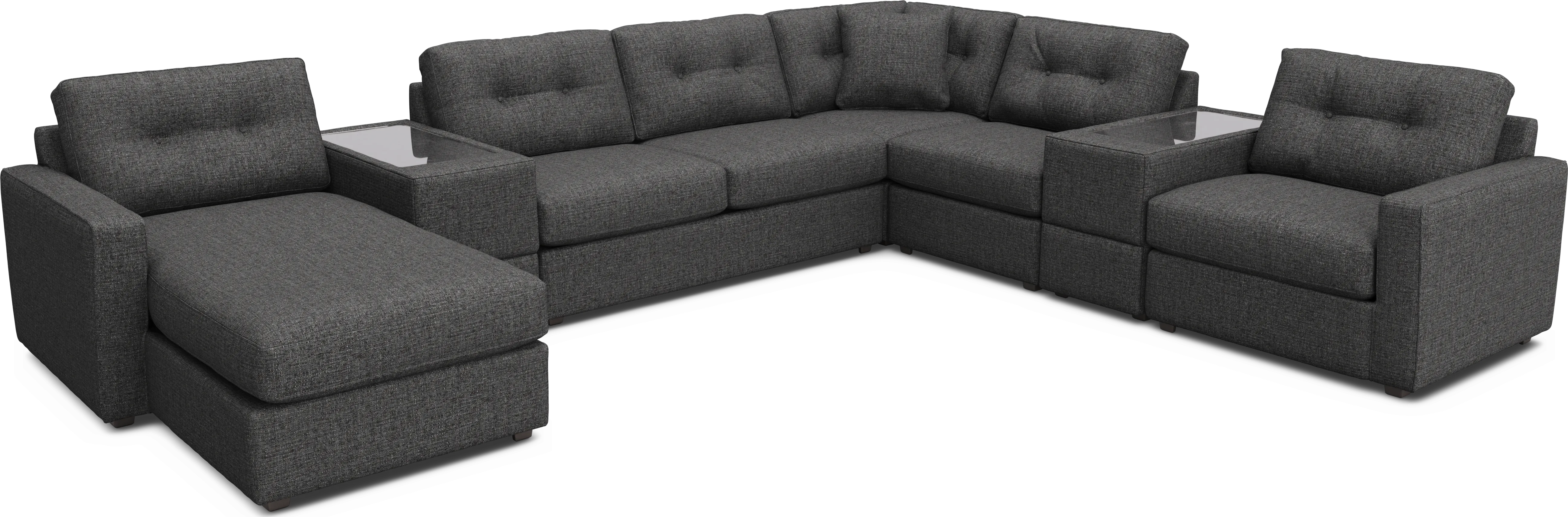 Granite 7 Pc ModularOne Gel Foam Sleeper - Thumbnail - Image 1