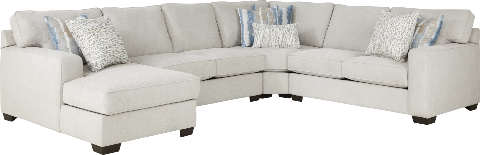 Cynthia Dove 4 Pc Sectional - Image 1
