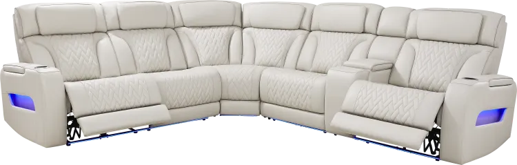 3 pc right console power sectional