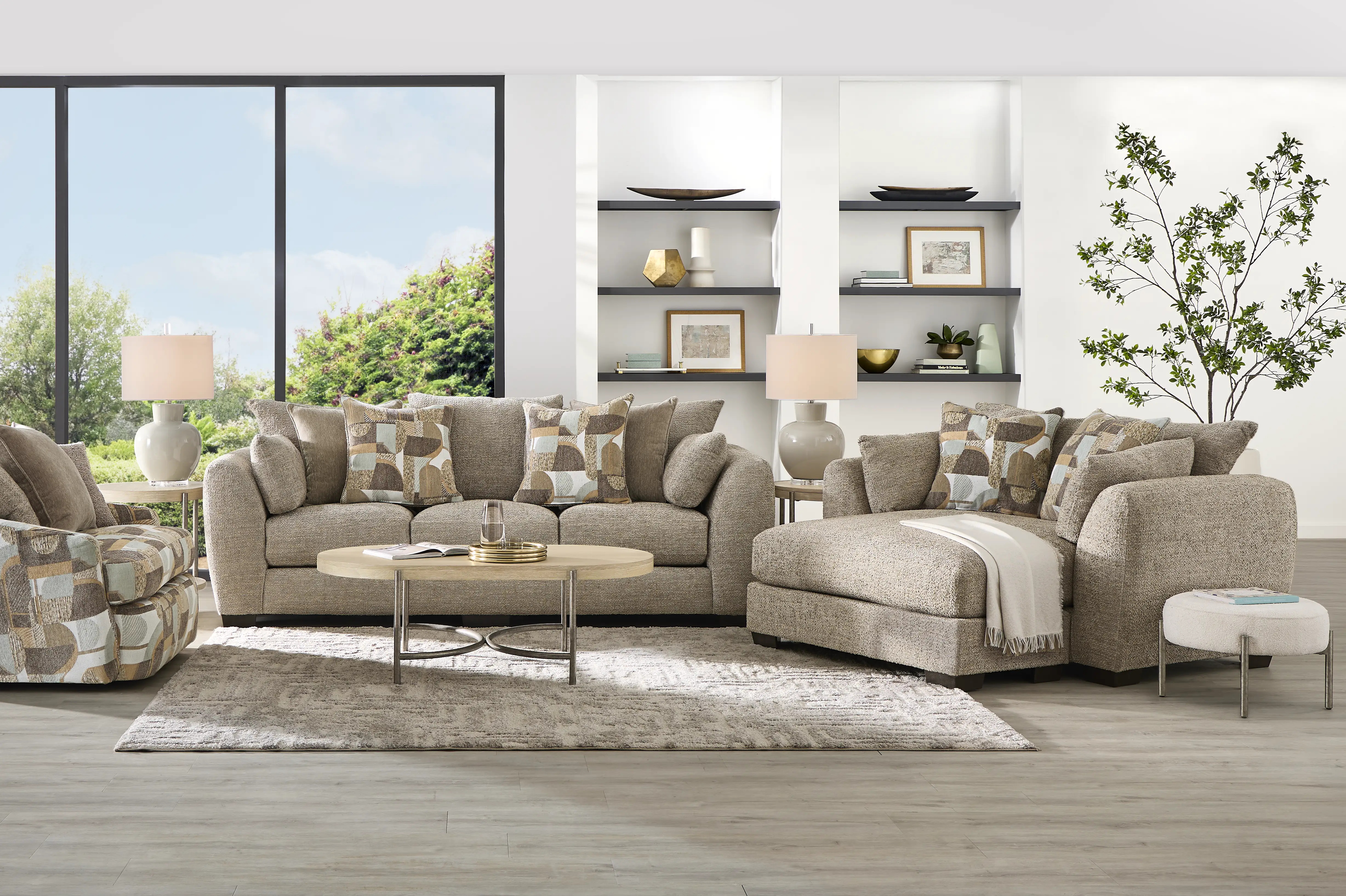 Evianna Brown Chaise - Thumbnail - Image 2