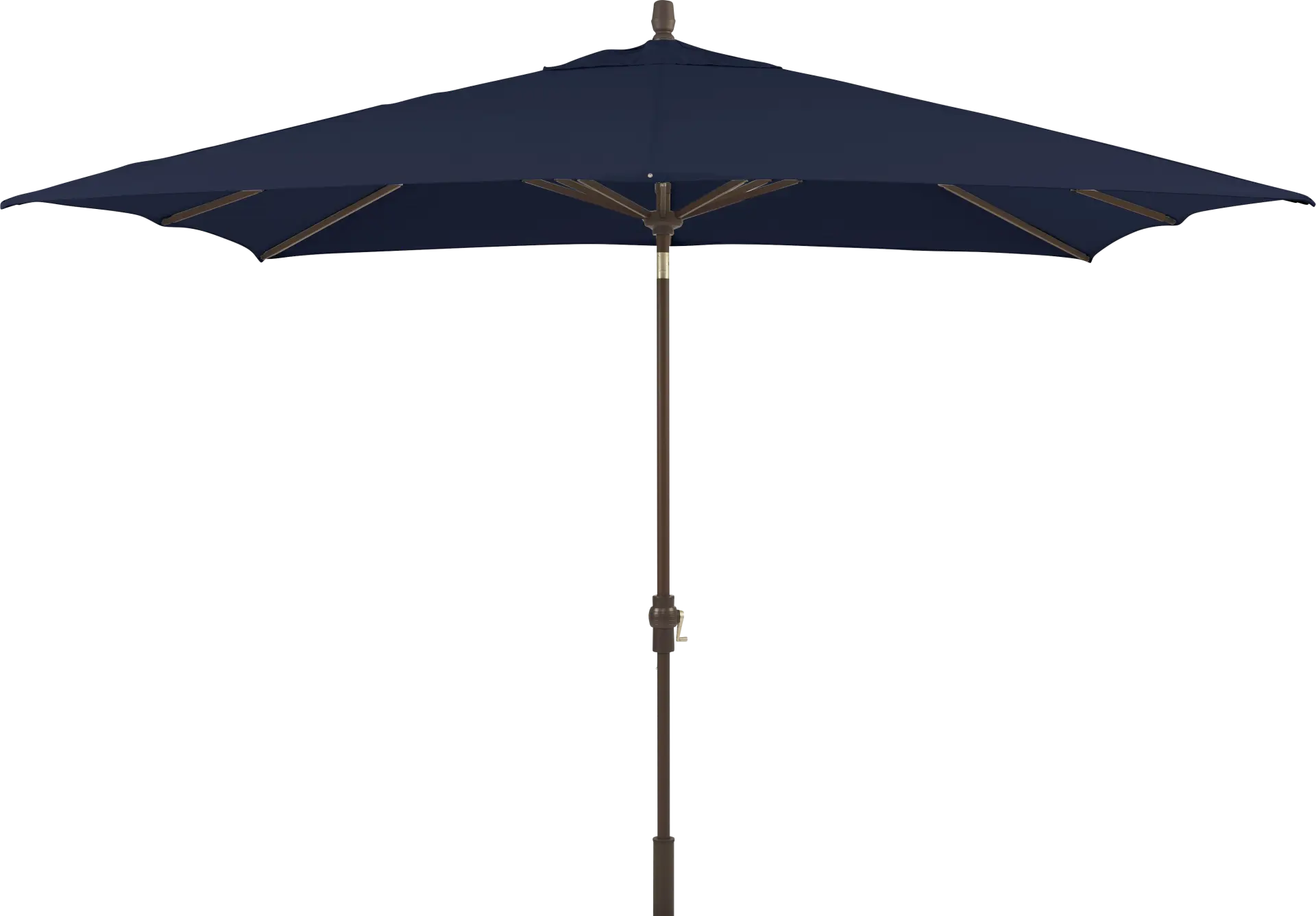 Seaport 8 x 10 Rectangle Navy Outdoor Umbrella