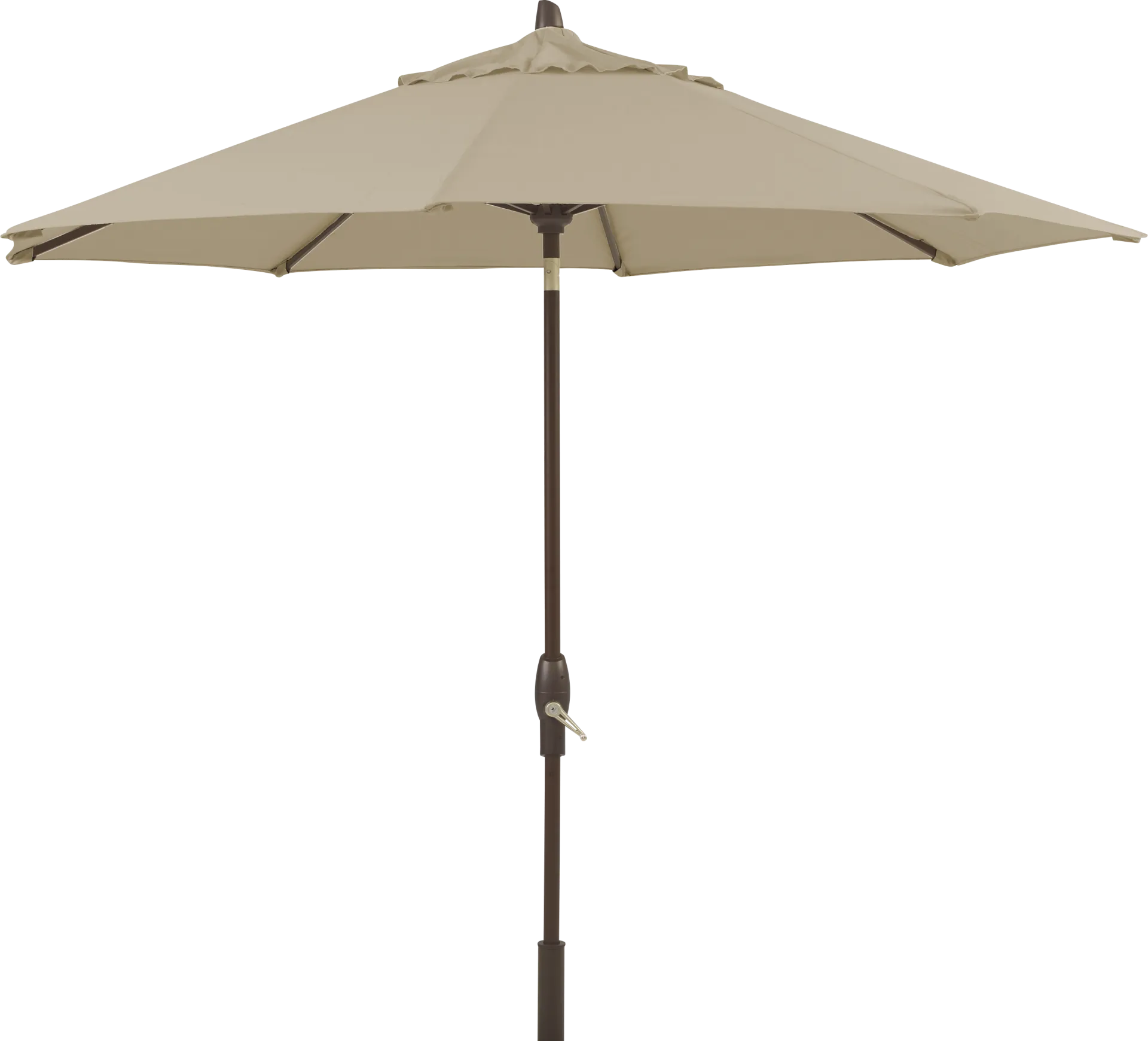Seaport 9' Octagon Flax Outdoor Umbrella - Image 1