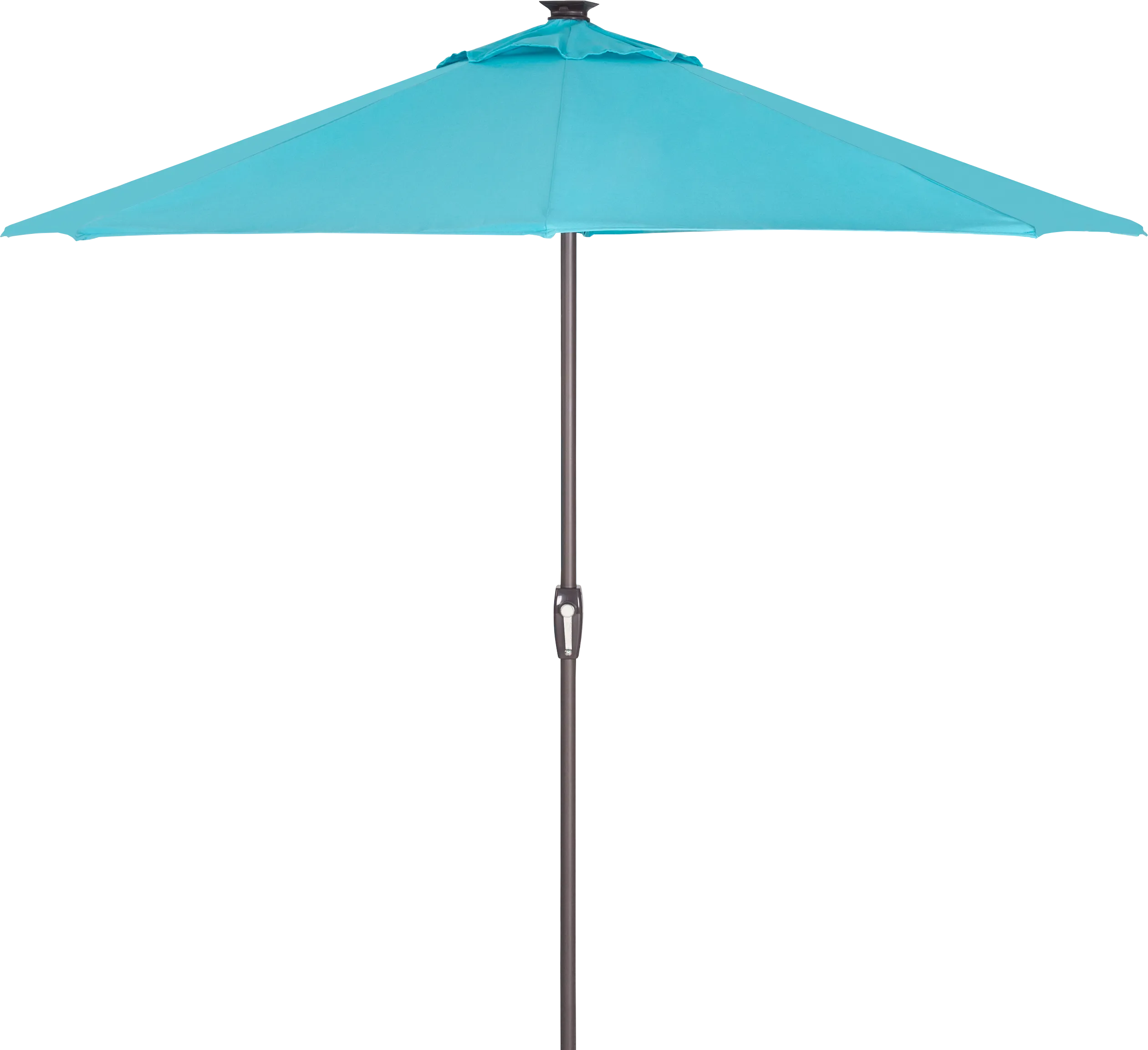 Della Luna Bronze Finish 9' Octagon Aruba Outdoor Lighted Umbrella - Thumbnail - Image 1